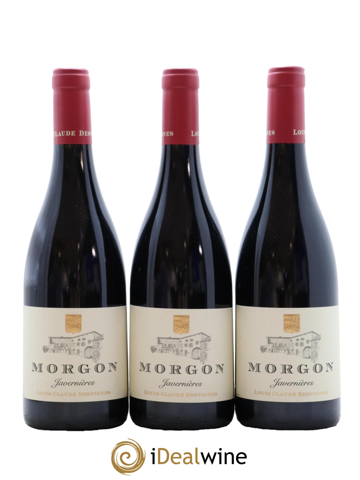 Morgon Côte de Py Javernières Louis-Claude Desvignes 2020 - Lot of 3 bottles - 0