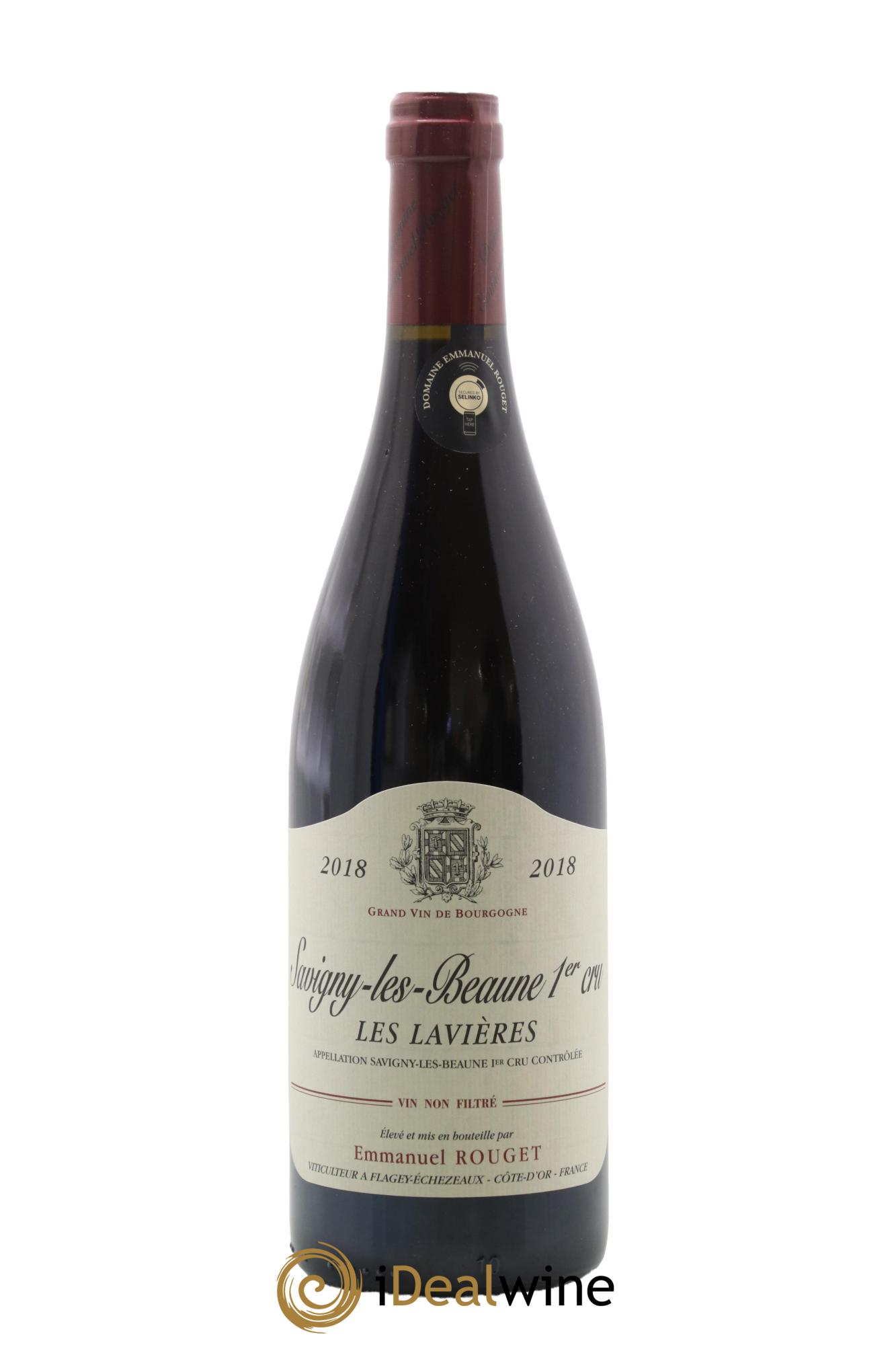 Savigny-lès-Beaune 1er Cru Les Lavières Emmanuel Rouget 2018 - Lot de 1 bouteille - 0