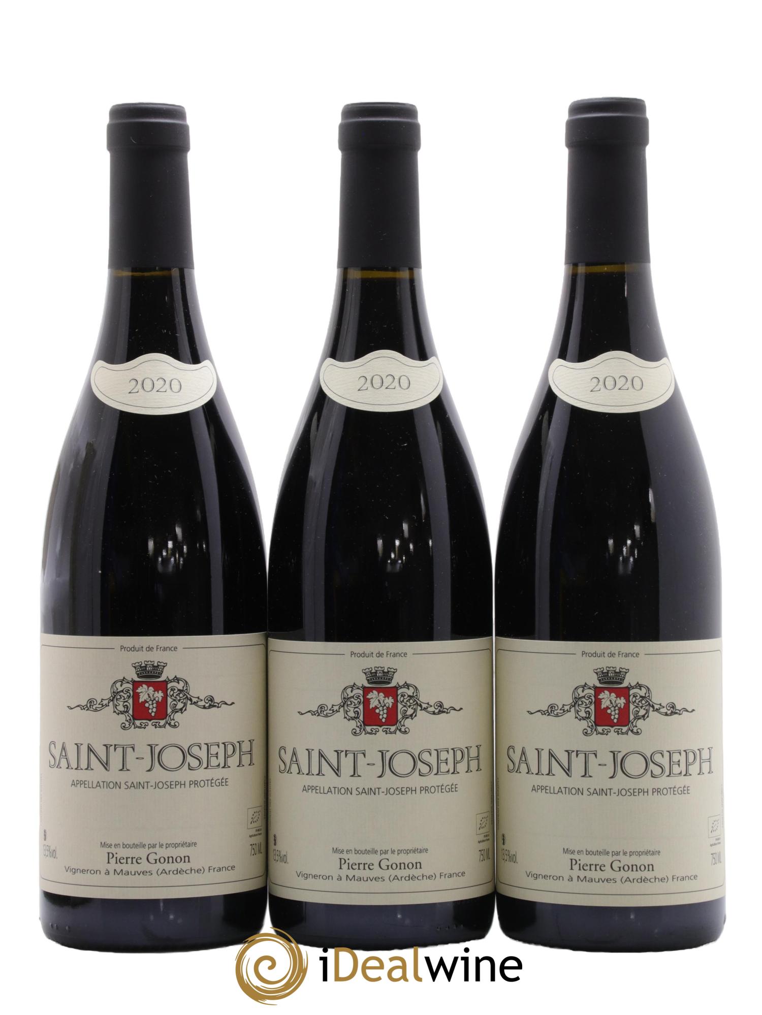 Saint-Joseph Gonon (Domaine) 2020 - Posten von 3 Flaschen - 0