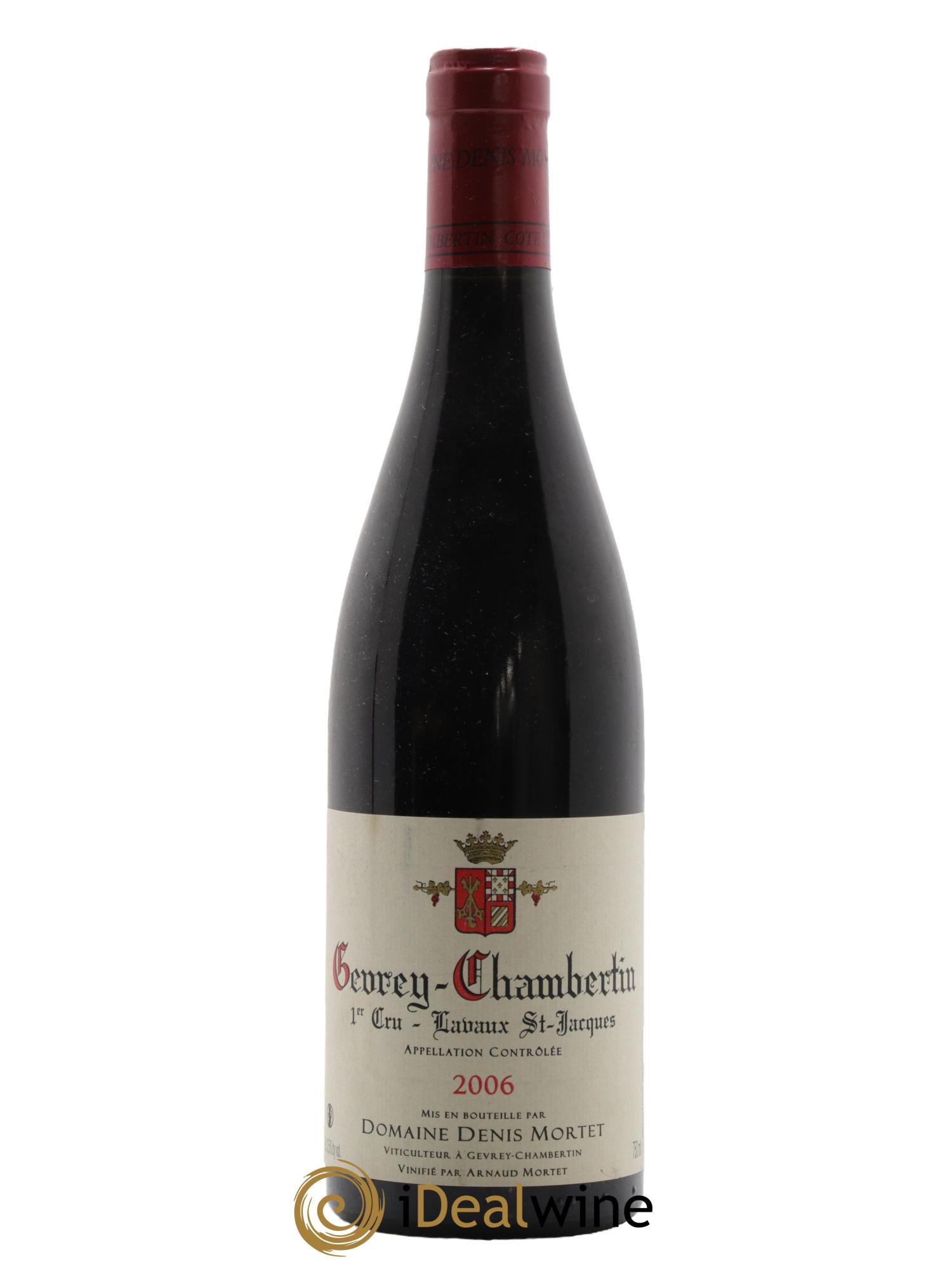 Gevrey-Chambertin 1er Cru Lavaux Saint Jacques Denis Mortet (Domaine) 2006 - Lotto di 1 bottiglia - 0