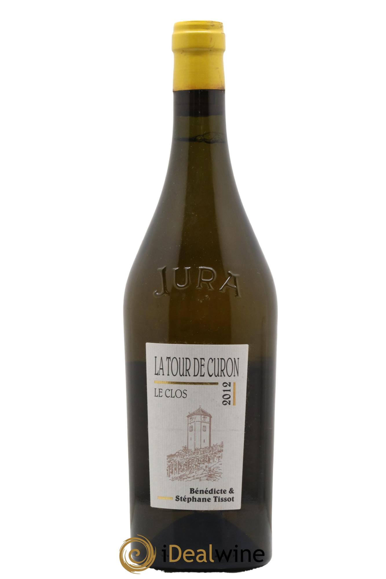 Arbois Chardonnay Le Clos de la Tour de Curon Bénédicte et Stéphane Tissot 2012 - Lot de 1 bouteille - 0