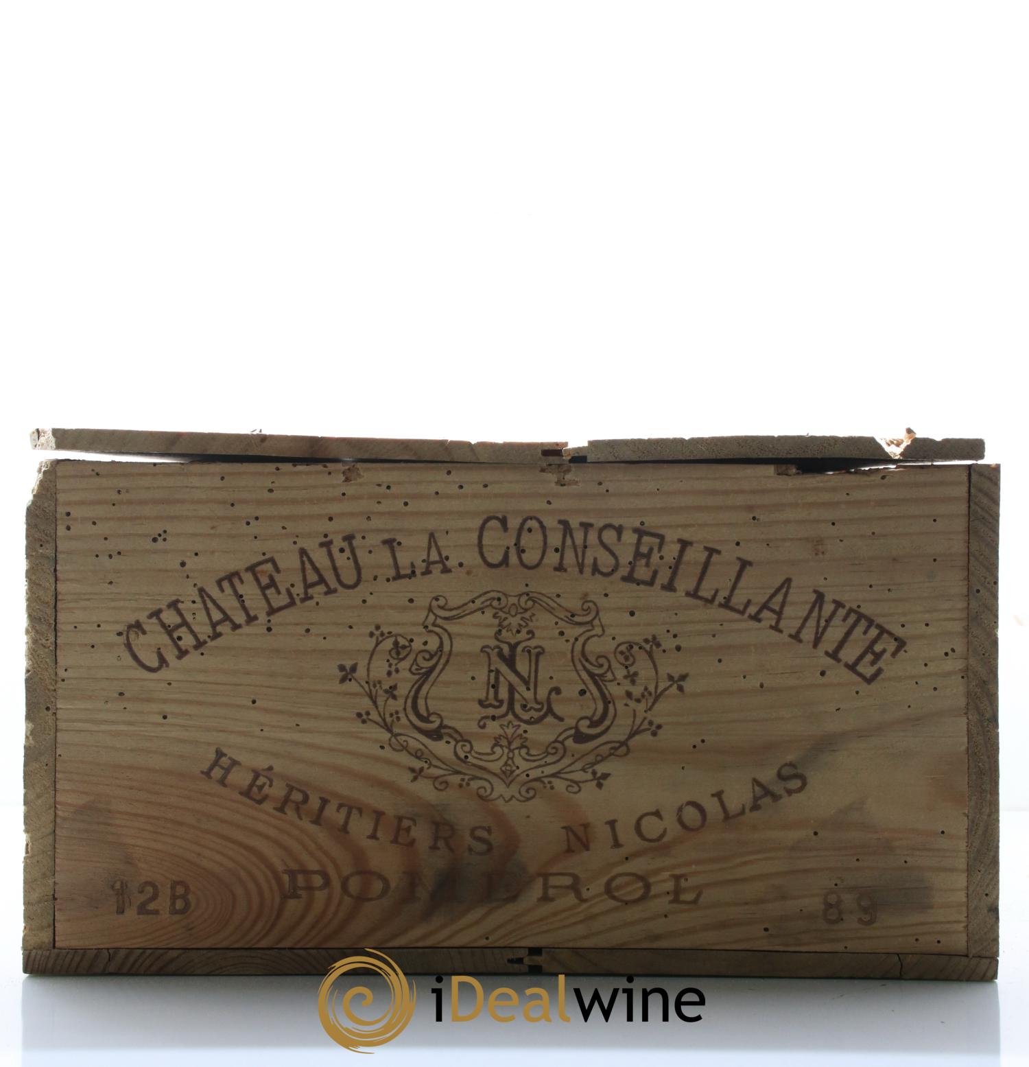 Château la Conseillante 1989 - Posten von 12 Flaschen - 6