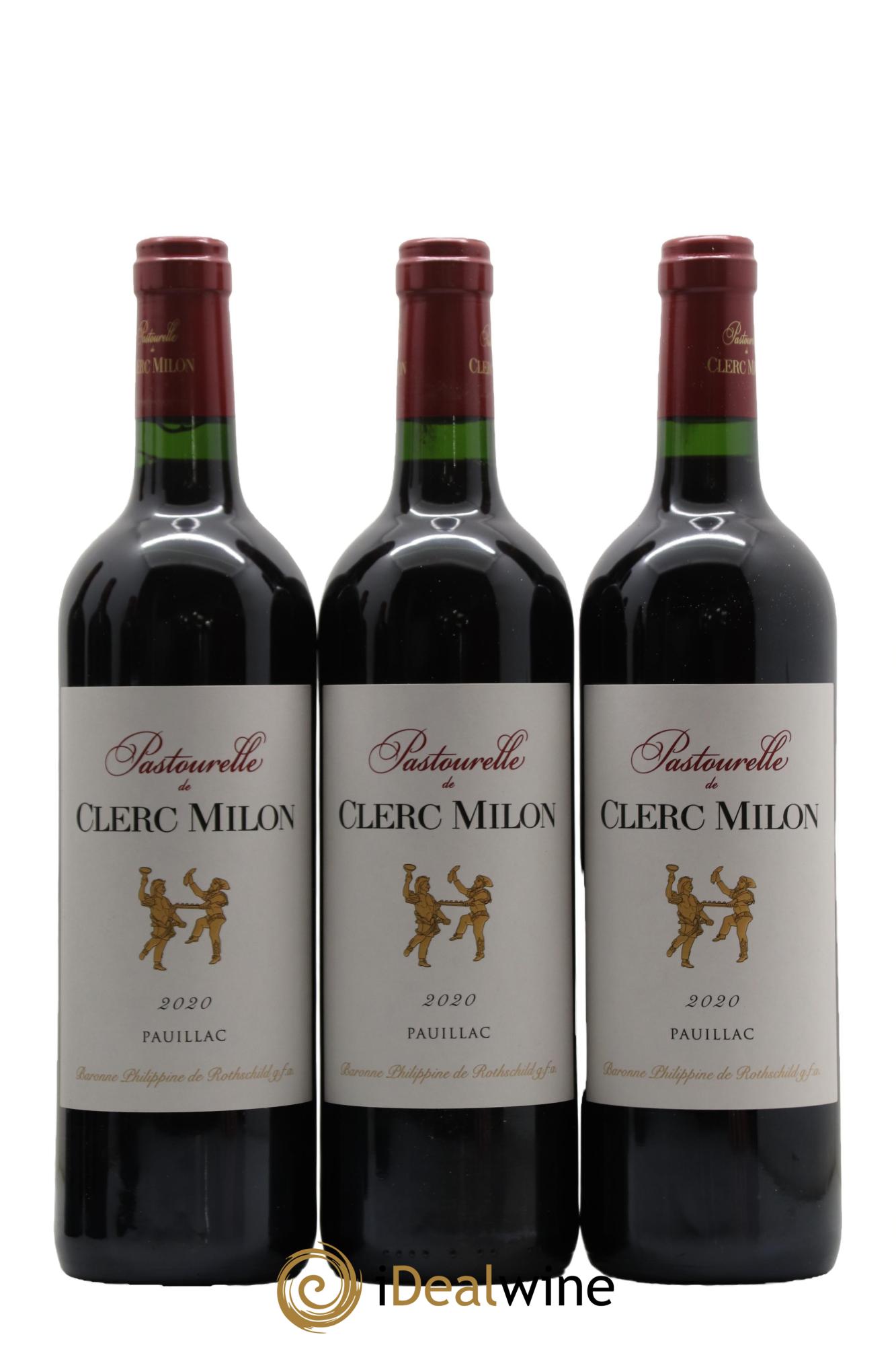 Pauillac Pastourelle Château De Clerc Million 2020 - Lot of 6 bottles - 2