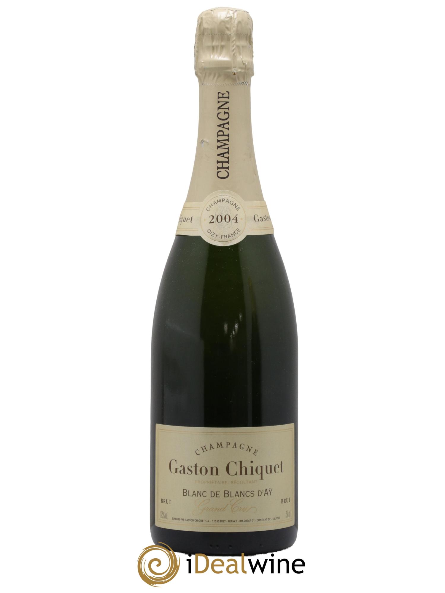 Champagne Blanc De Blancs Gaston Chiquet 2004 - Lotto di 1 bottiglia - 0