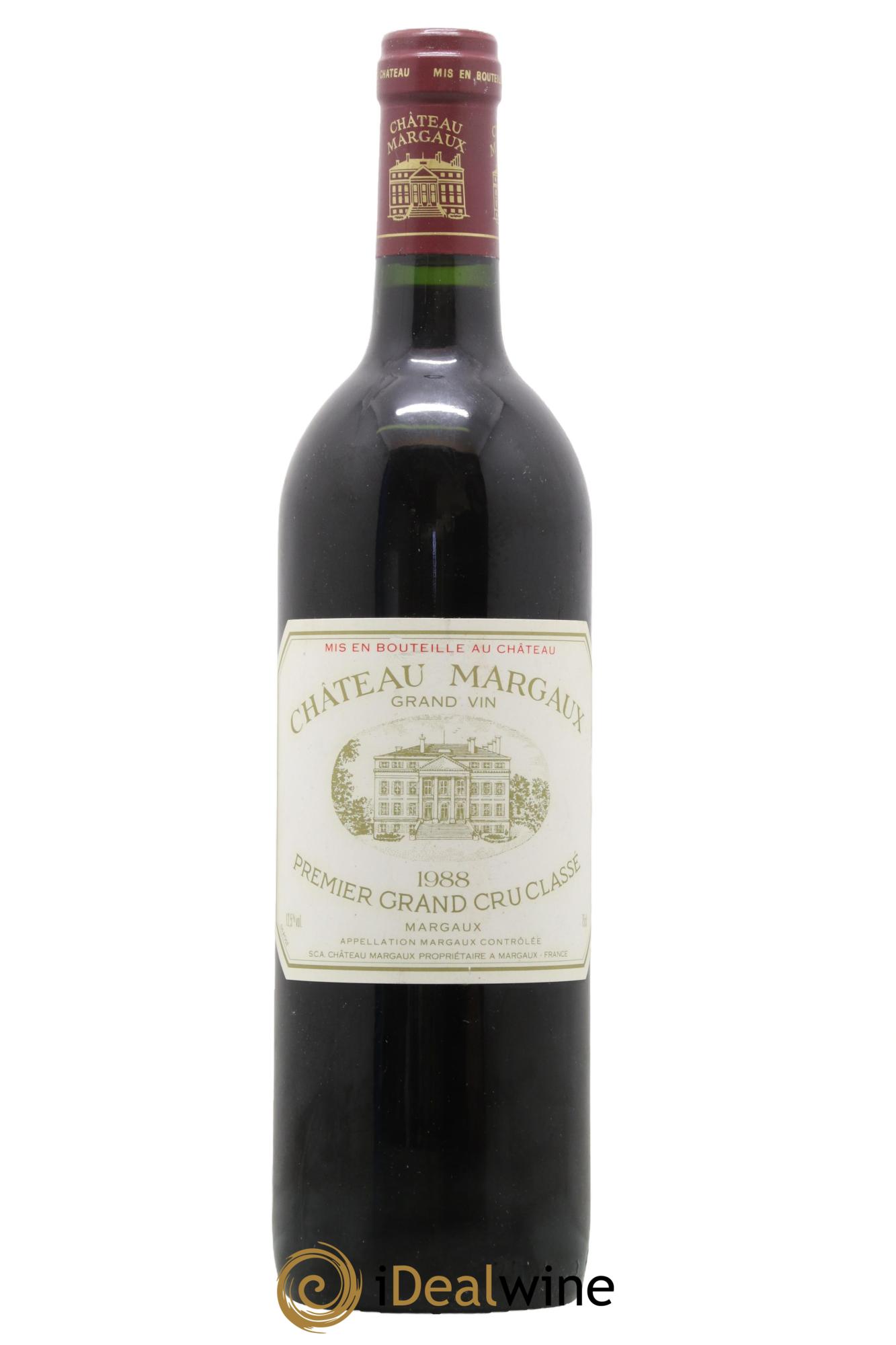 Château Margaux 1er Grand Cru Classé 1988 - Lotto di 1 bottiglia - 0