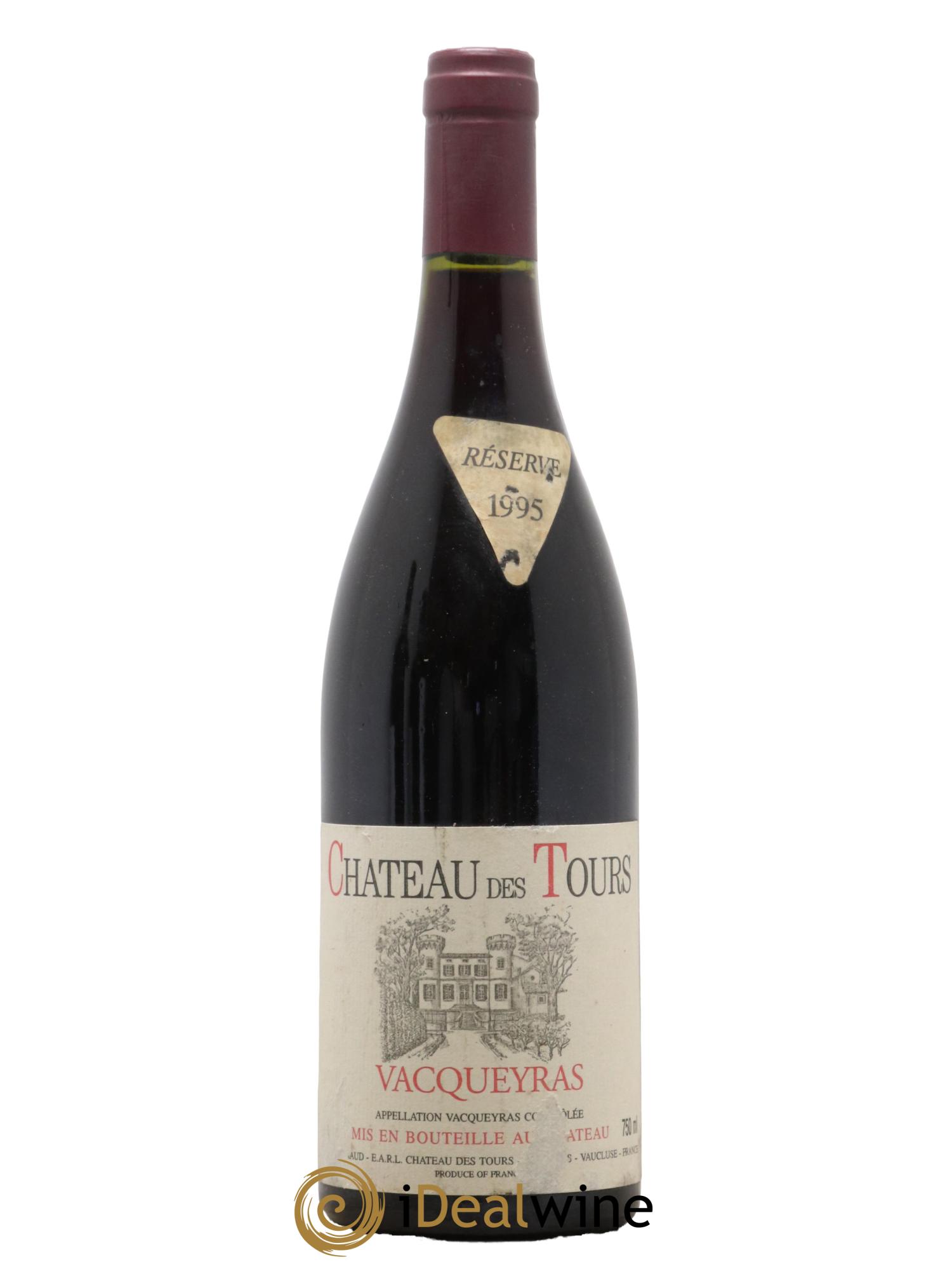 Vacqueyras Château des Tours Emmanuel Reynaud 1995 - Lotto di 1 bottiglia - 0