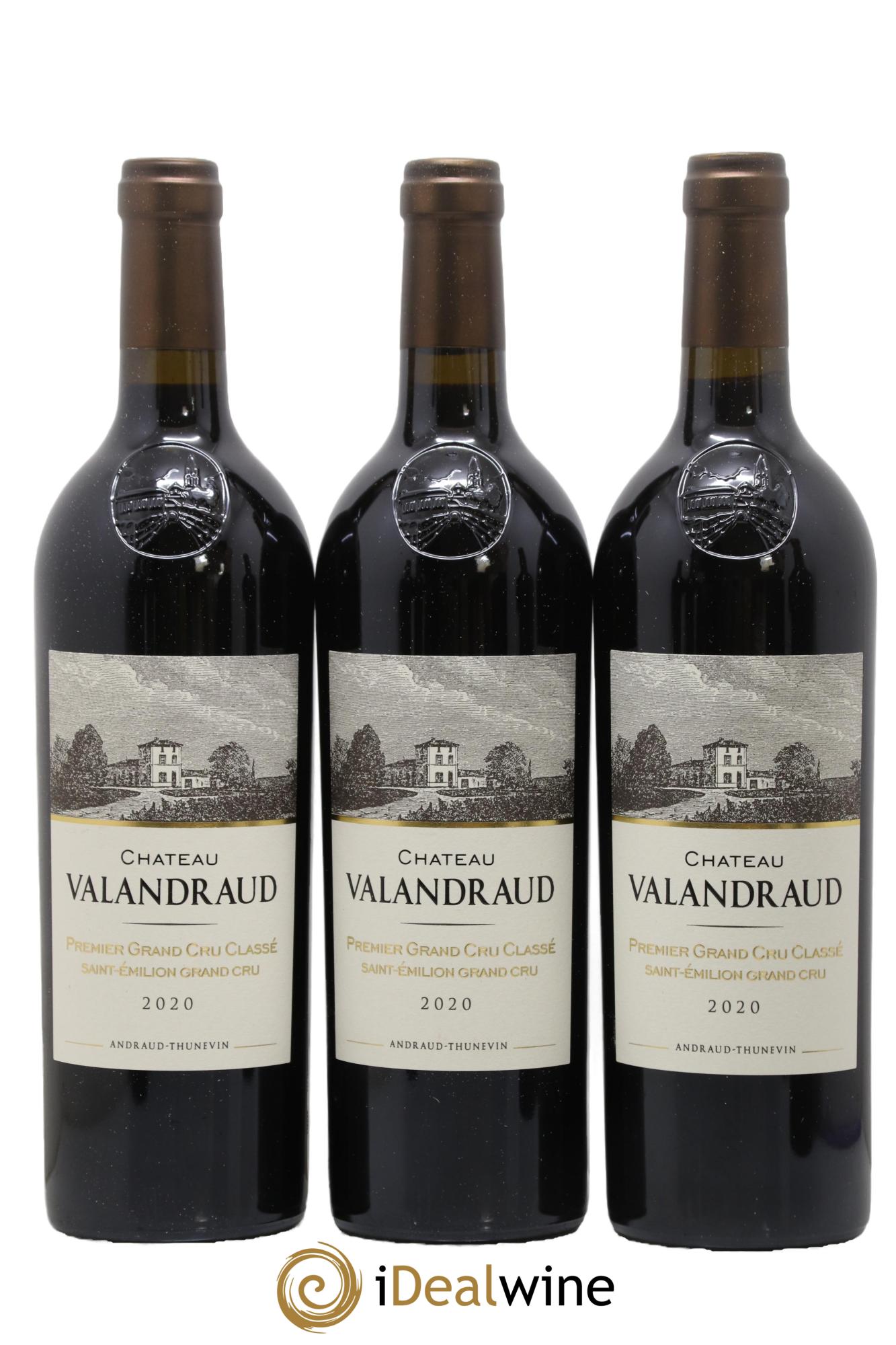 Château de Valandraud 1er Grand Cru Classé B depuis 2012  2020 - Lotto di 6 bottiglie - 1