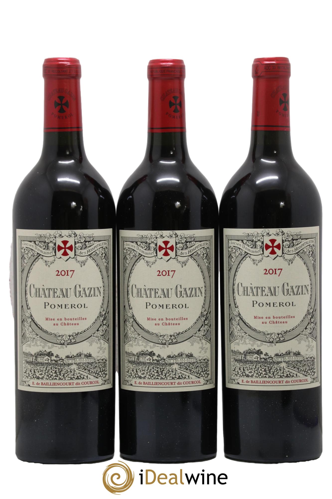 Château Gazin  2017 - Lot of 12 bottles - 2