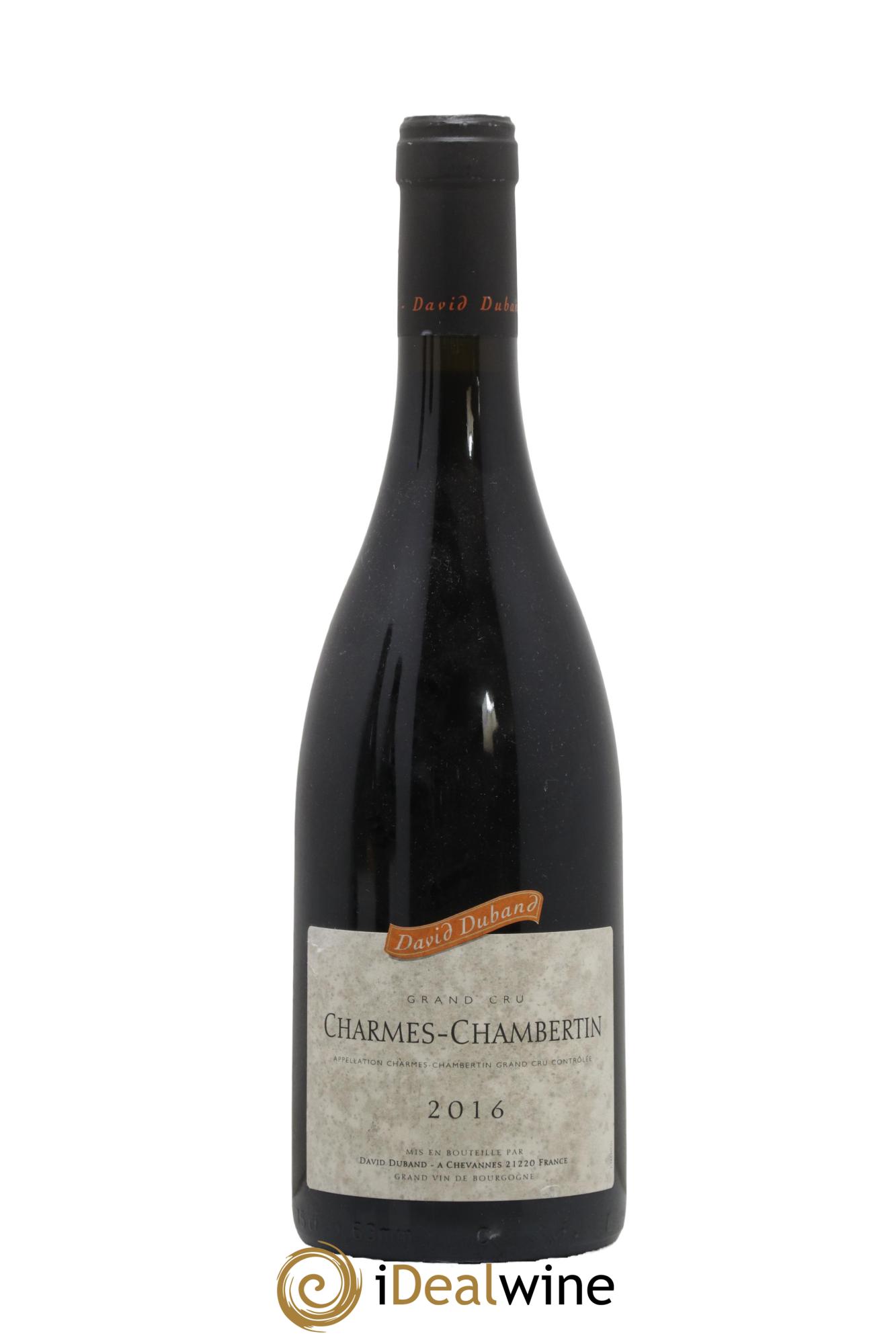 Charmes-Chambertin Grand Cru David Duband (Domaine)  2016 - Lot of 1 bottle - 0