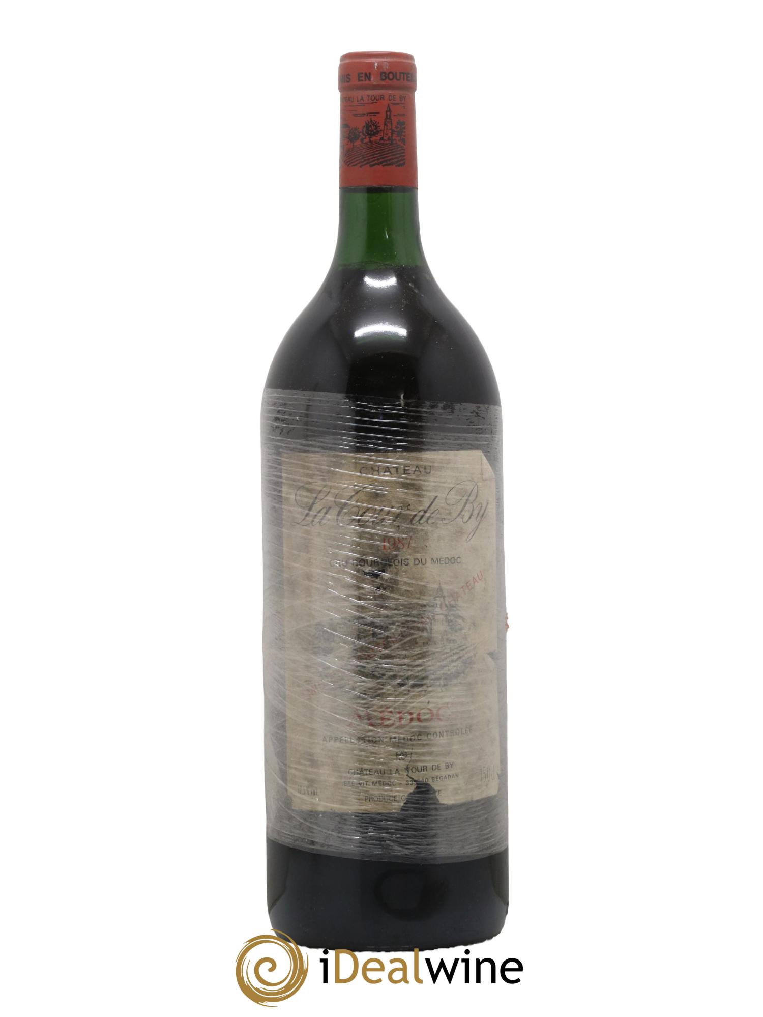 Château La Tour de By Cru Bourgeois 1987 - Lotto di 1 magnum - 0