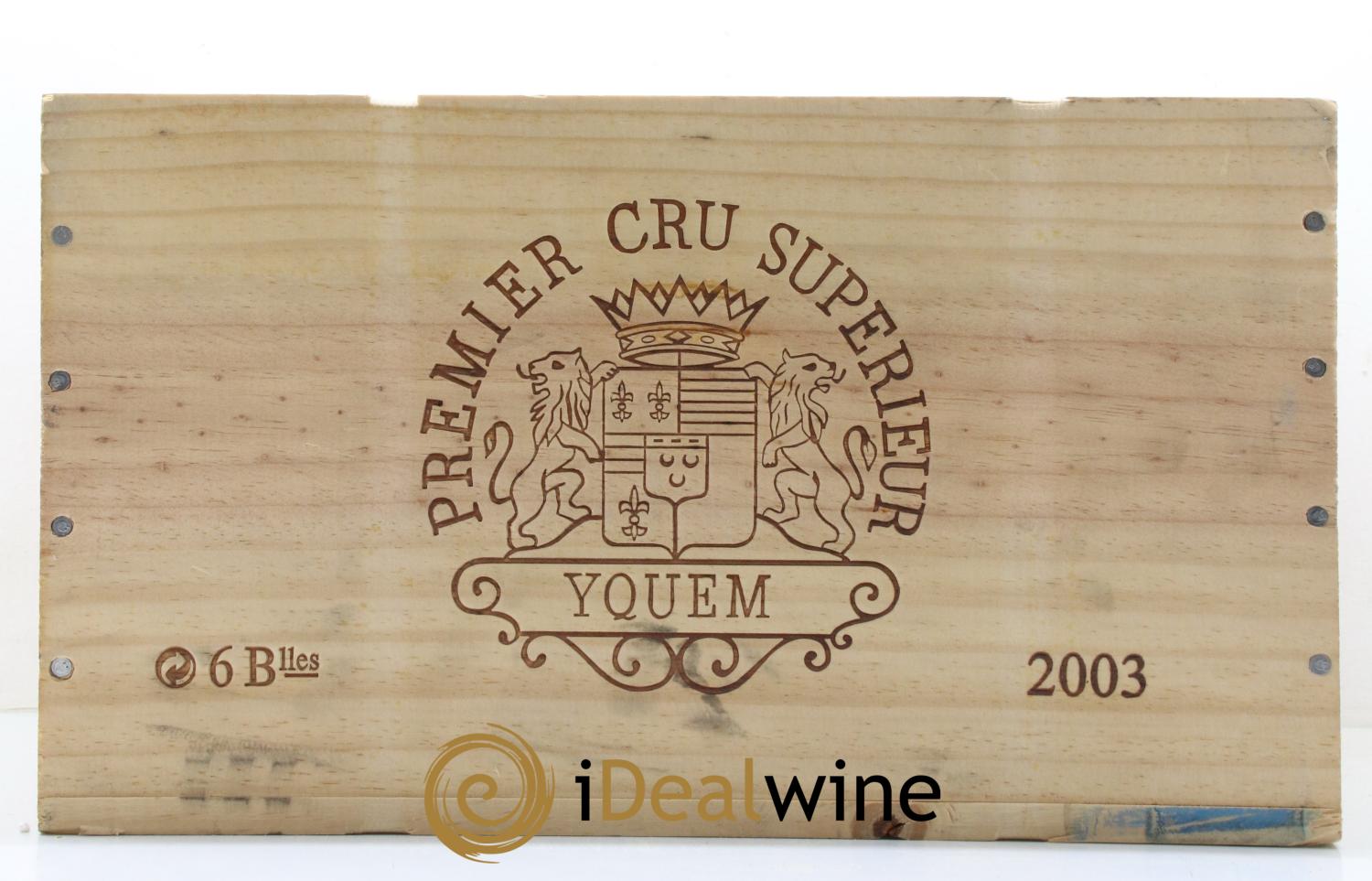 Château d' Yquem 1er Cru Classé Supérieur 2003 - Posten von 6 Flaschen - 1