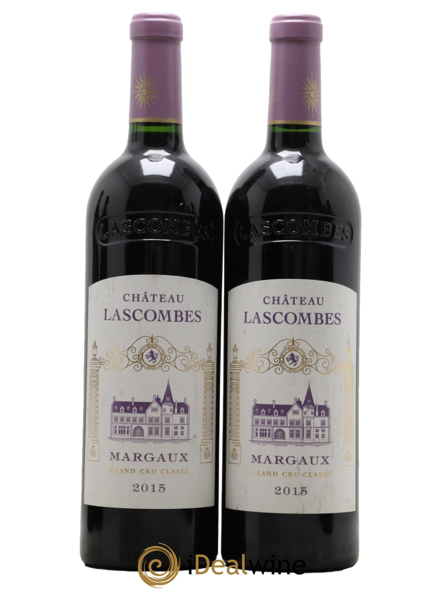 Château Lascombes 2ème Grand Cru Classé  2015 - Lot of 2 bottles - 0