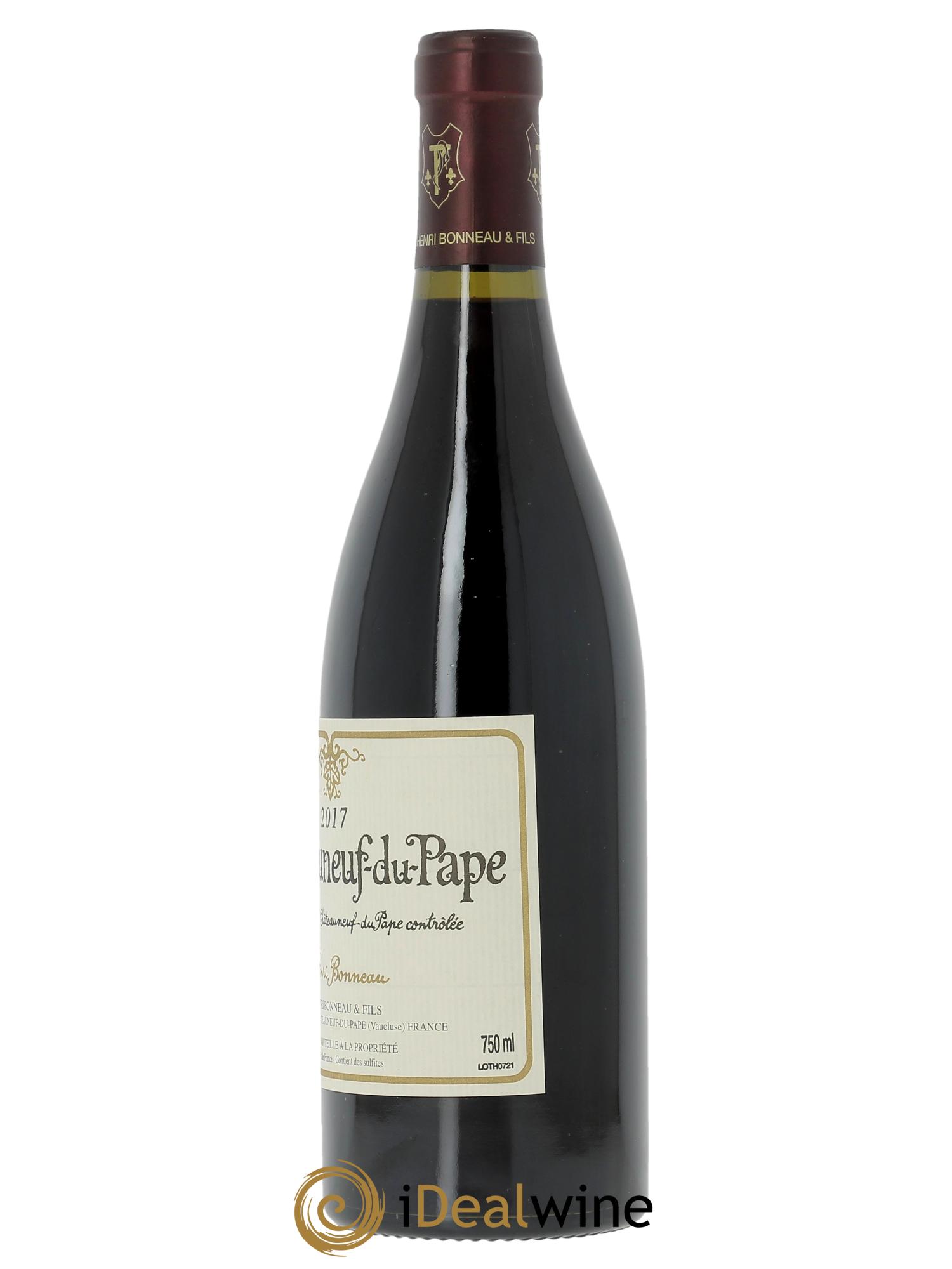 Châteauneuf-du-Pape Henri Bonneau Henri Bonneau & Fils 2017 - Posten von 3 Flaschen - 2