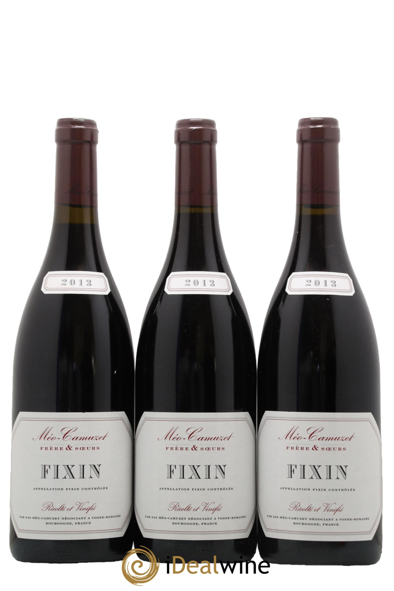 Fixin Méo-Camuzet (Frère & Soeurs) 2013 - Lot de 3 bouteilles - 0