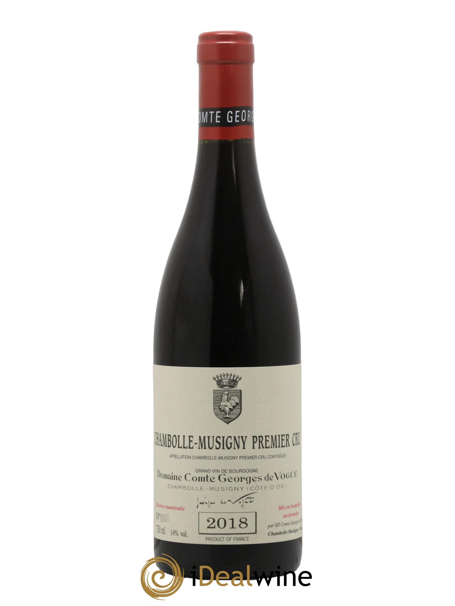 Chambolle-Musigny 1er Cru Comte Georges de Vogüé 2018 - Lot de 1 bouteille - 0