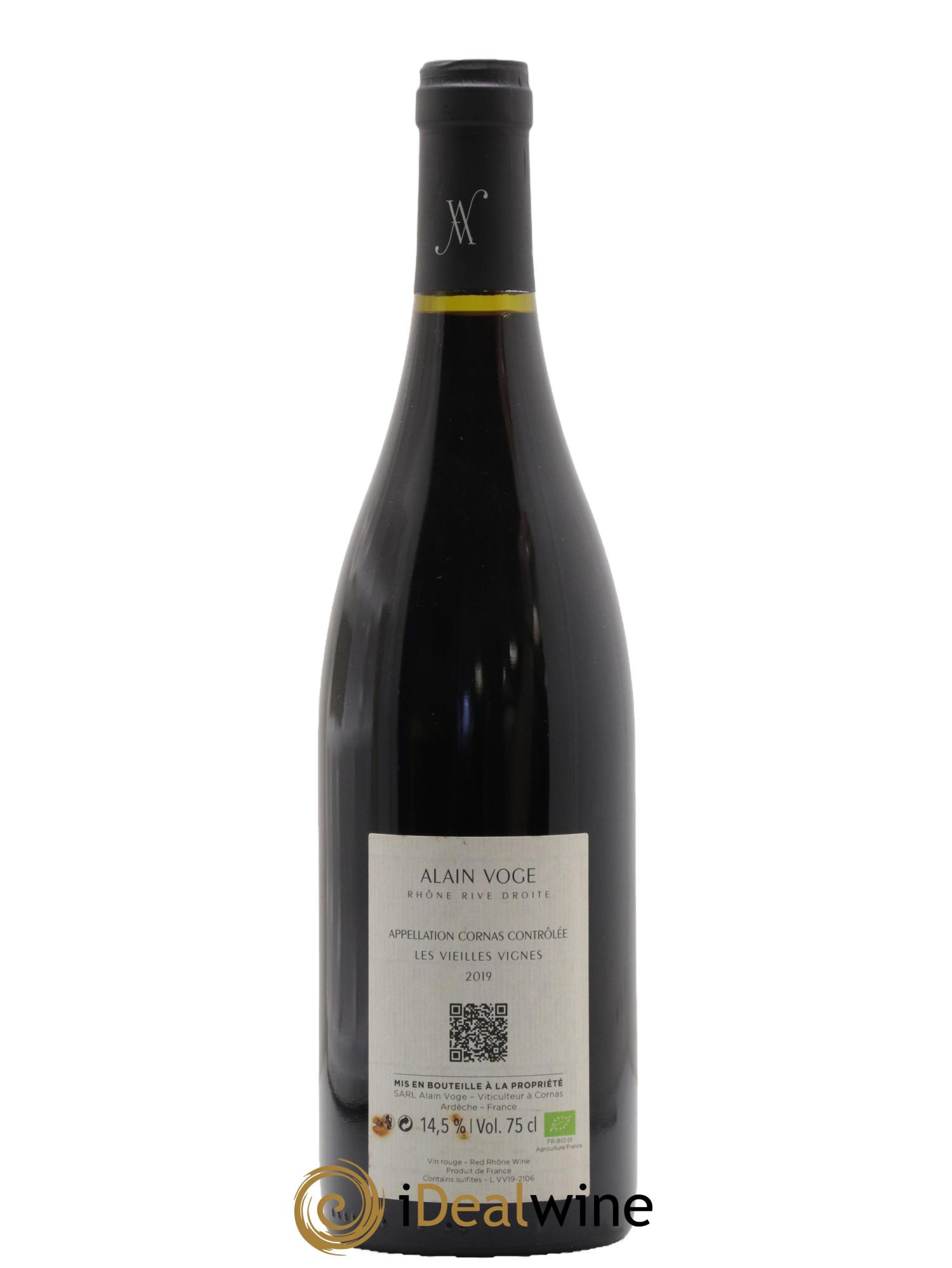 Cornas Les Vieilles Vignes Alain Voge (Domaine) 2019 - Posten von 1 Flasche - 1