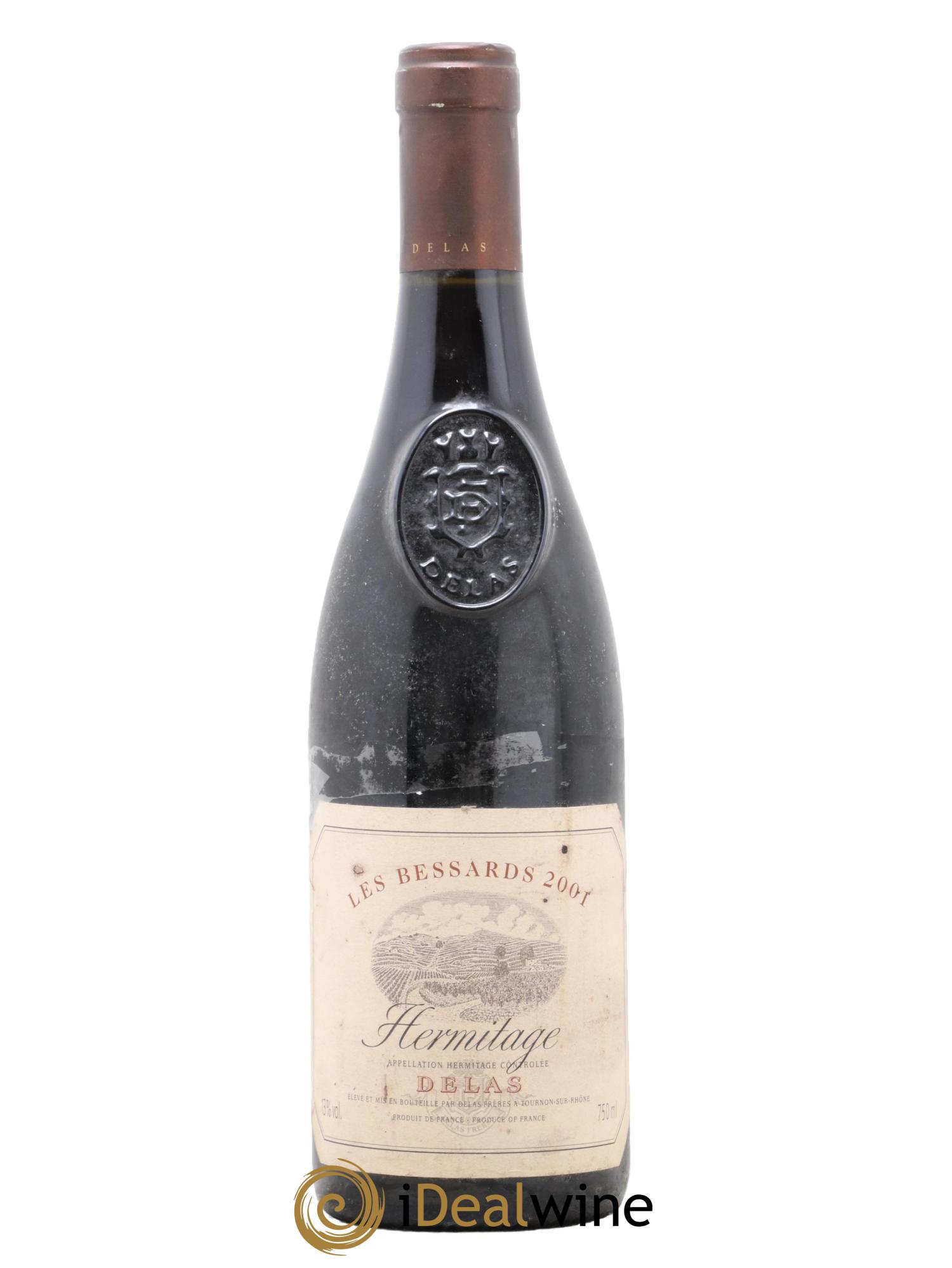 Hermitage Les Bessards Delas Frères 2001 - Lotto di 1 bottiglia - 0