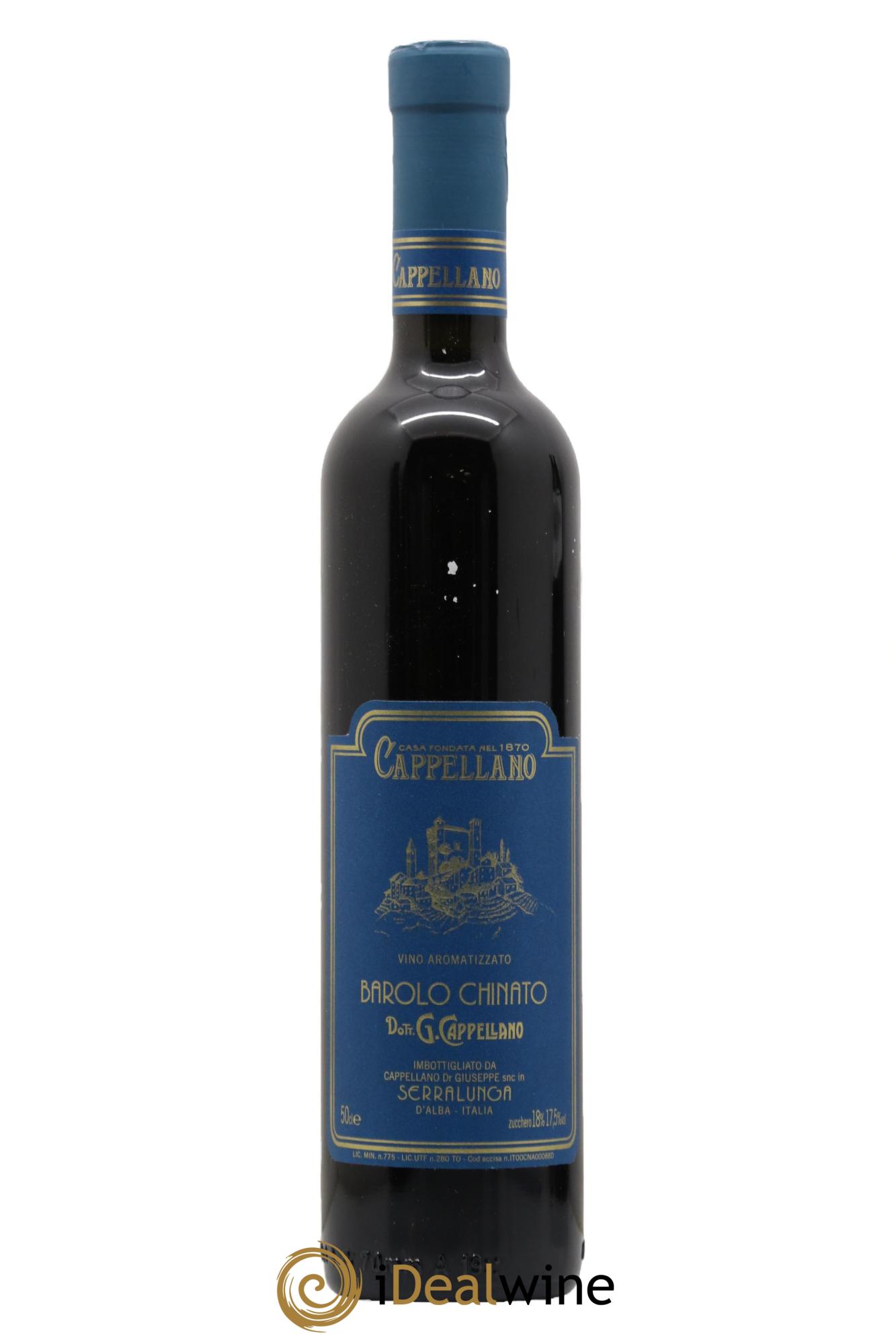 Barolo DOCG Chinato  Vino Aromatizzato Cappellano - Lotto di 1 formato 50cl - 0