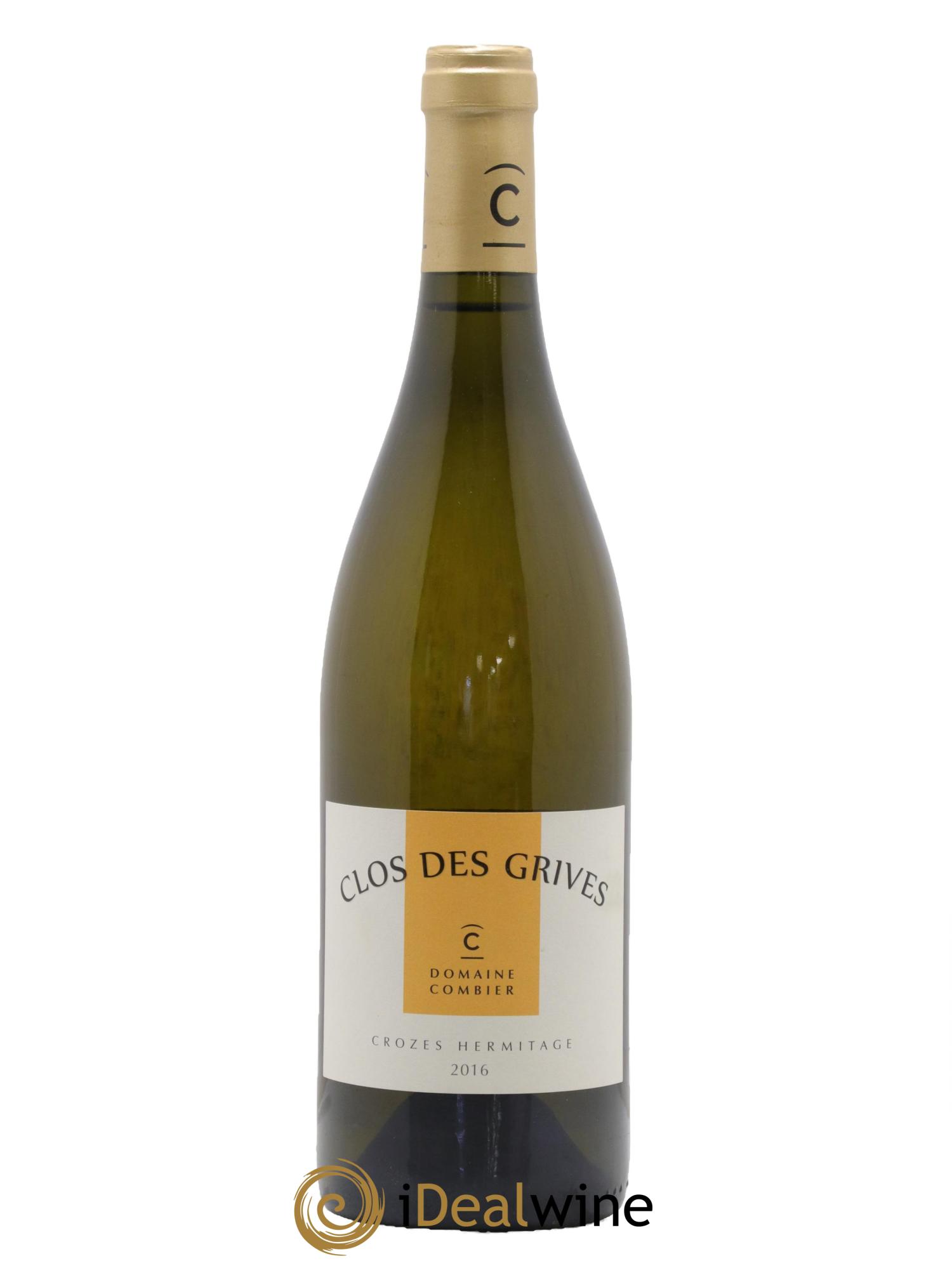 Crozes-Hermitage Clos des Grives Combier 2016 - Lot de 1 bouteille - 0