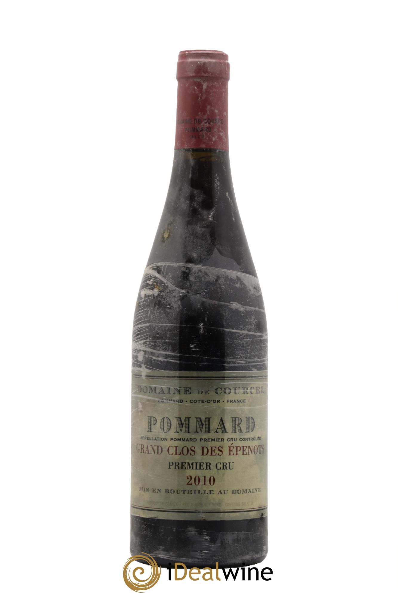 Pommard 1er Cru Grand Clos des Epenots de Courcel (Domaine) 2010 - Lot of 1 bottle - 0