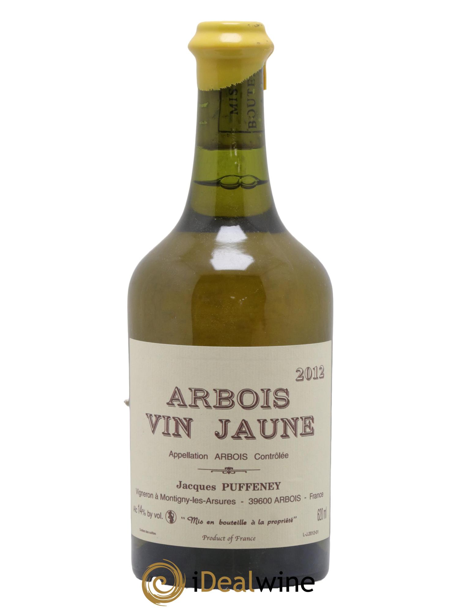 Arbois Vin Jaune Jacques Puffeney 2012 - Lot de 1 clavelin - 0