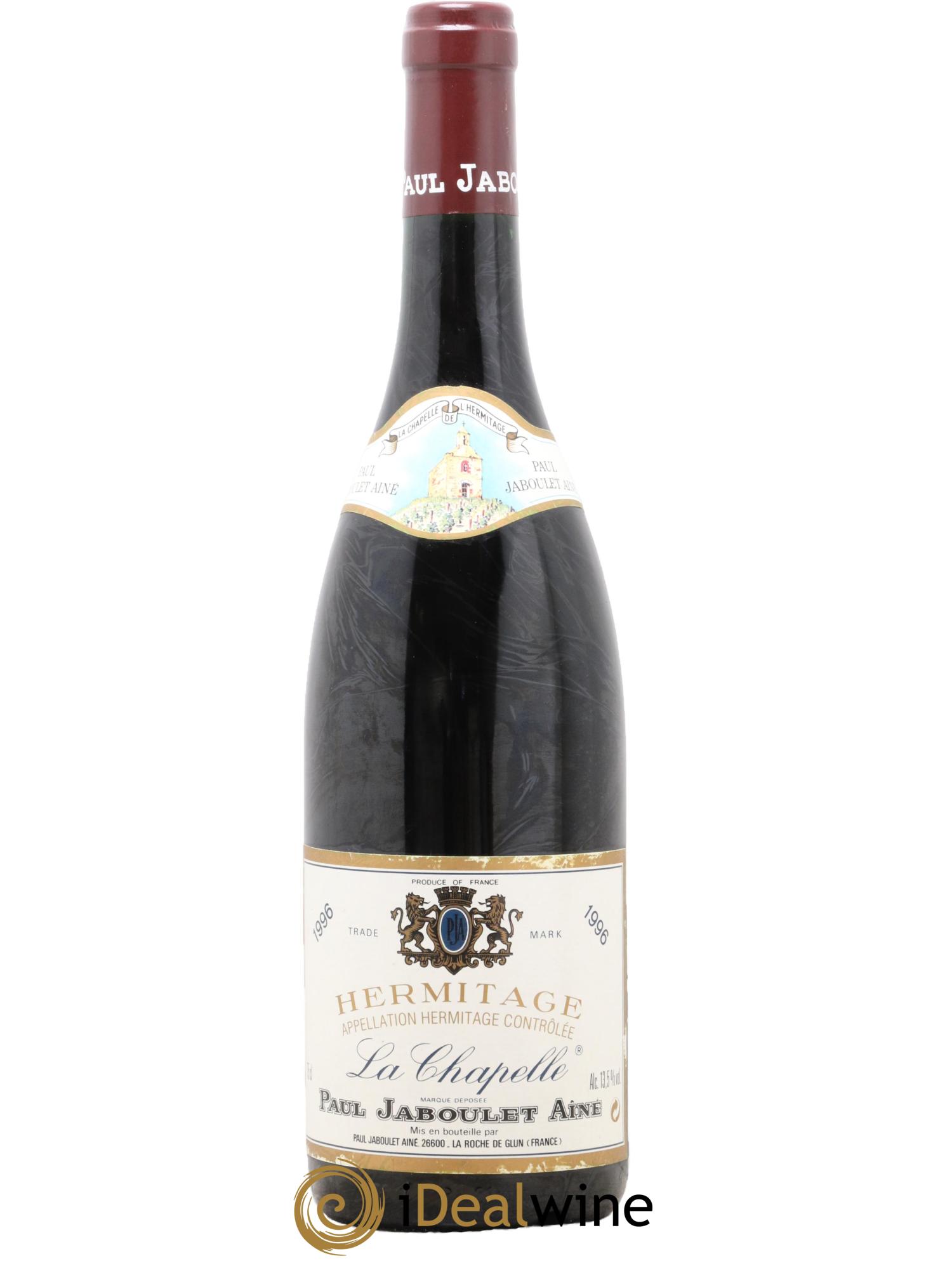 Hermitage La Chapelle Paul Jaboulet Ainé 1996 - Lot de 1 bouteille - 0