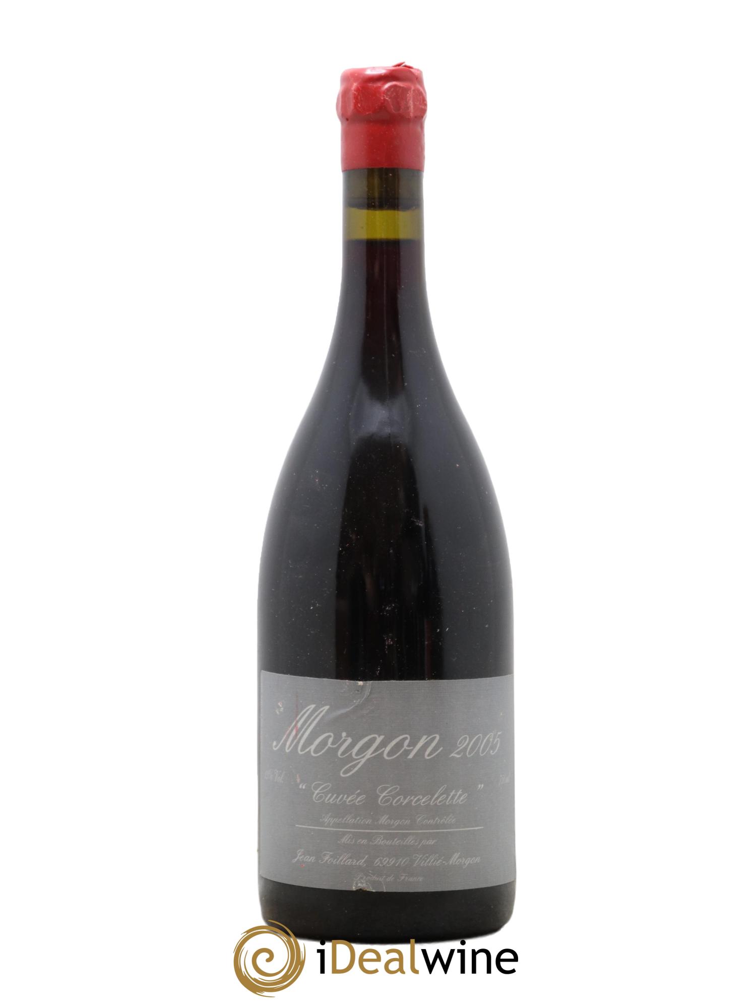 Morgon Corcelette Jean Foillard 2005 - Lot de 1 bouteille - 0