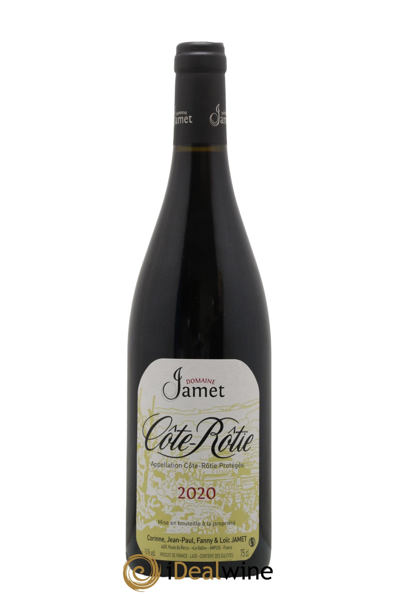 Côte-Rôtie Jamet (Domaine) 2020 - Posten von 1 Flasche - 0