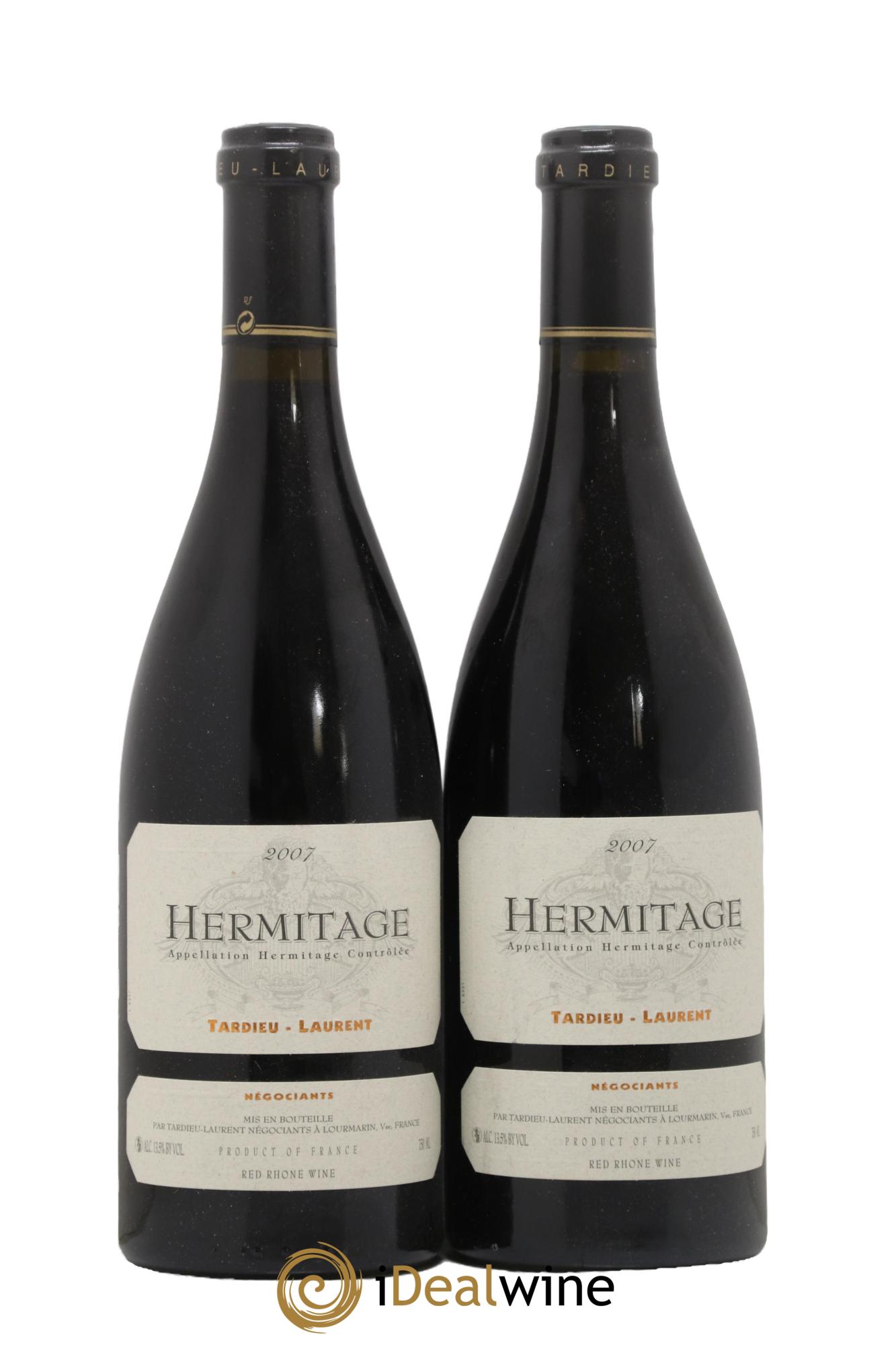 Hermitage Maison Tardieu-Laurent 2007 - Lot de 2 bouteilles - 0