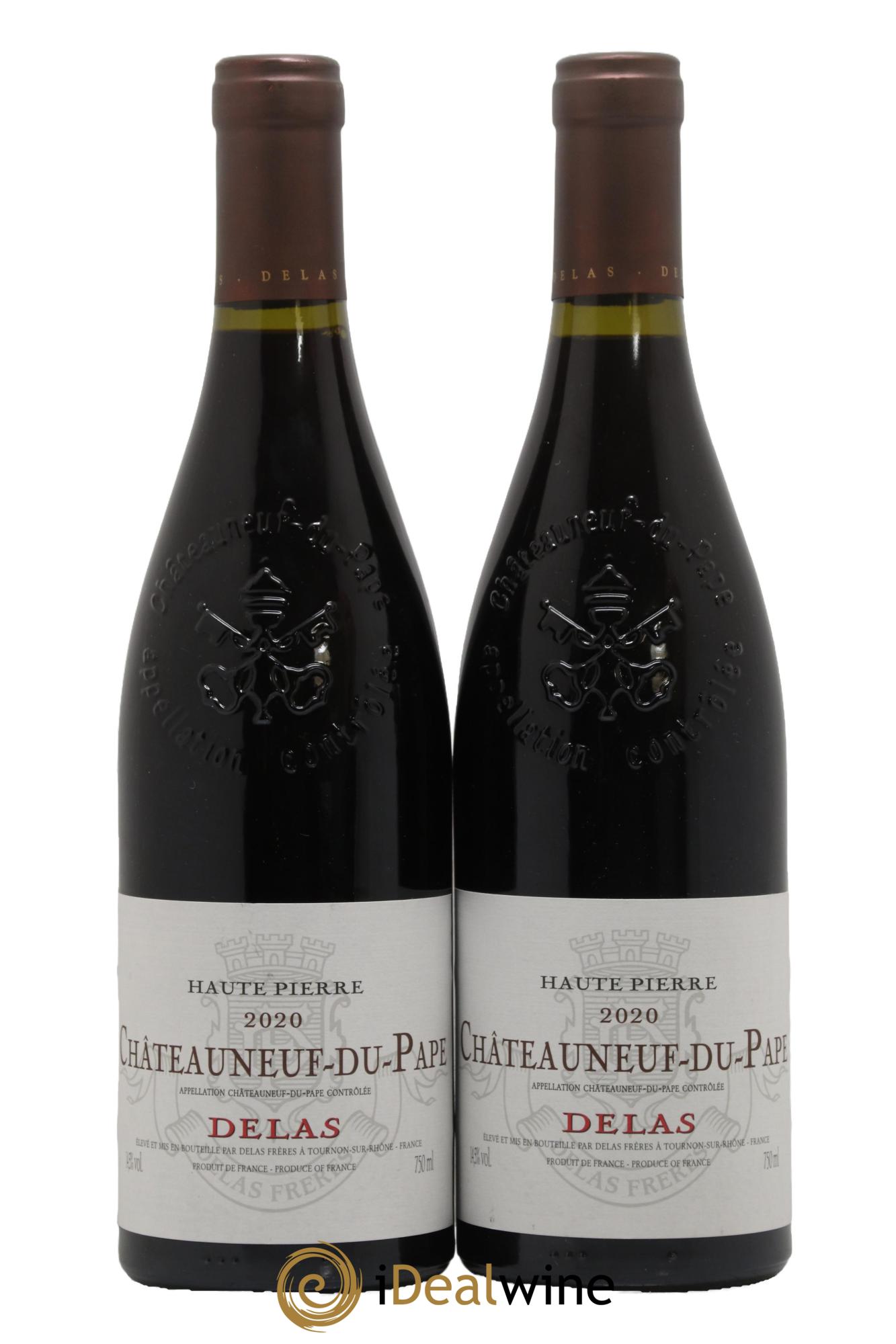 Châteauneuf-du-Pape Haute Pierre Delas Frères 2020 - Lot de 2 bouteilles - 0