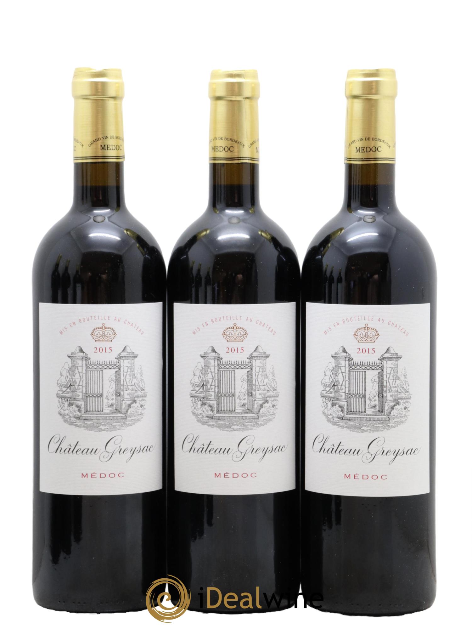 Château Greysac Cru Bourgeois  2015 - Lot of 6 bottles - 1