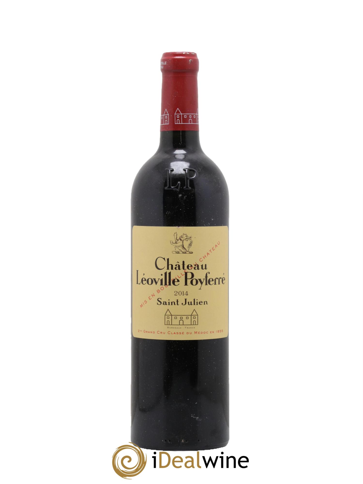 Château Léoville Poyferré 2ème Grand Cru Classé 2014 - Posten von 1 Flasche - 0