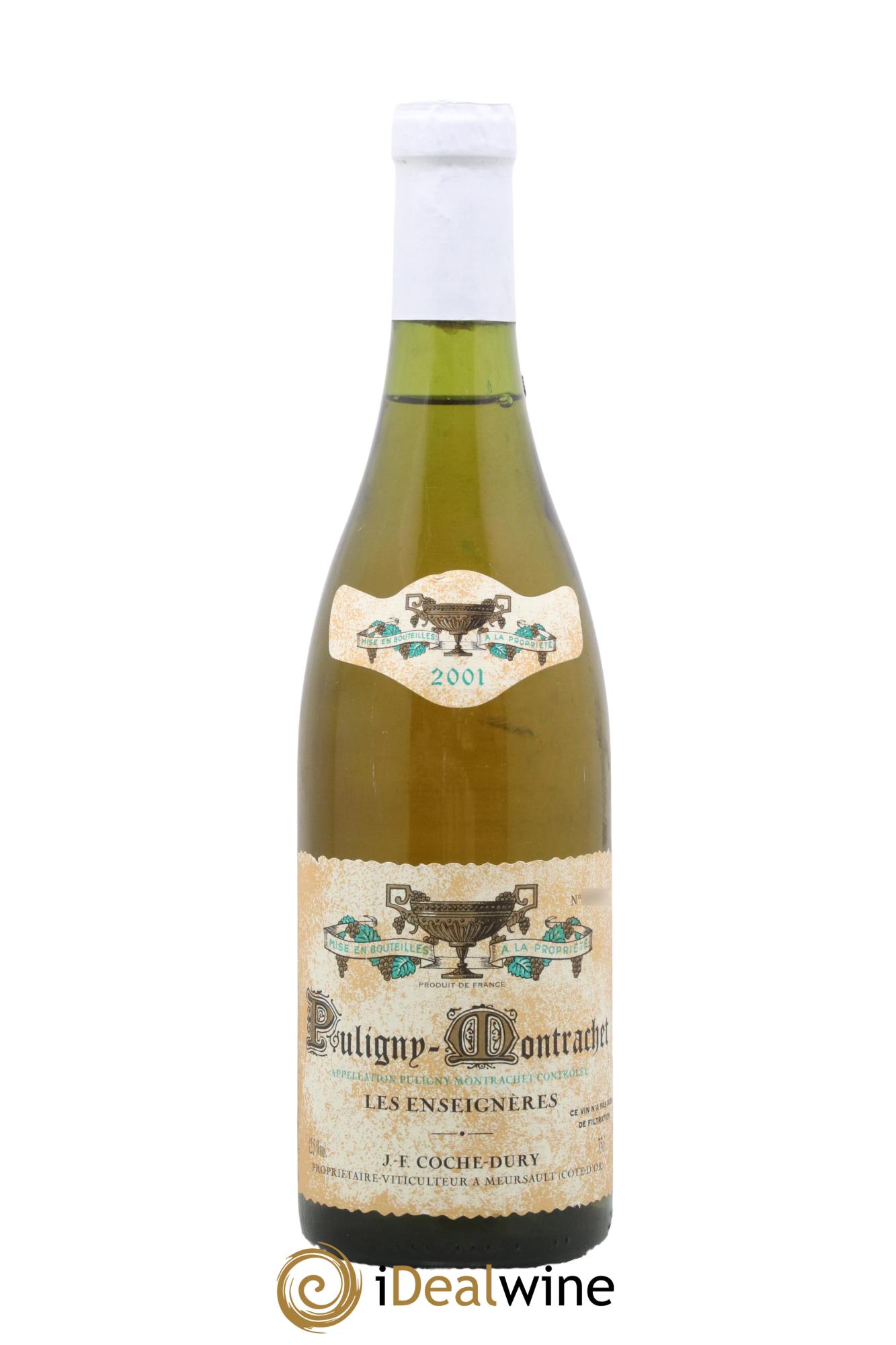 Puligny-Montrachet Les Enseignères Coche Dury (Domaine) 2001 - Lotto di 1 bottiglia - 0