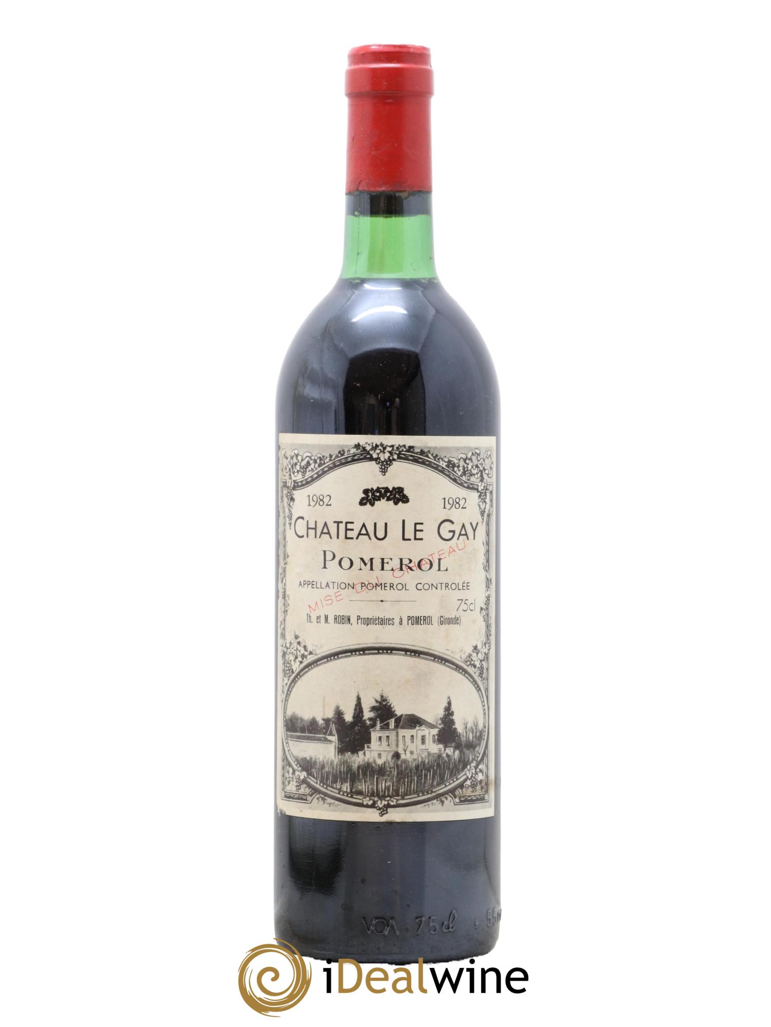 Château Le Gay 1982 - Lot de 1 bouteille - 0