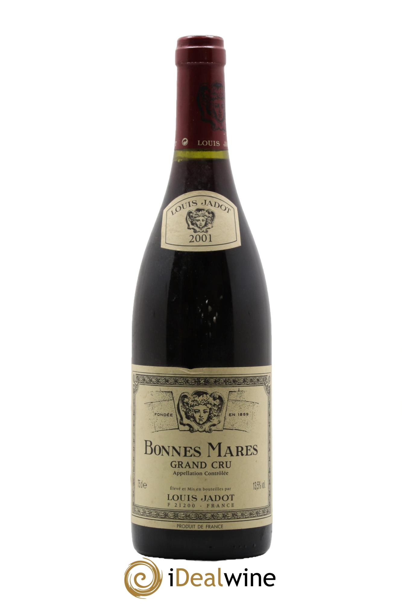 Bonnes-Mares Grand Cru Maison Louis Jadot 2001 - Lot de 1 bouteille - 0