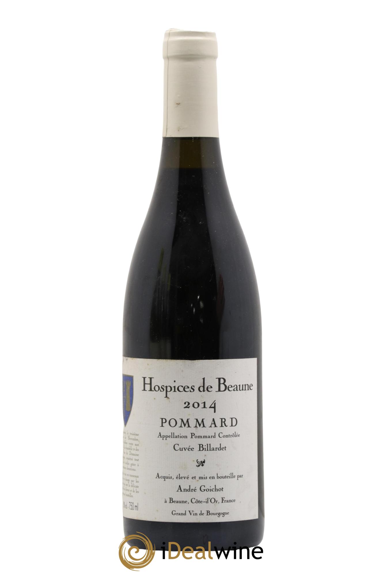 Pommard Cuvée Billardet André Goichot Hospices de Beaune 2014 - Lotto di 1 bottiglia - 0