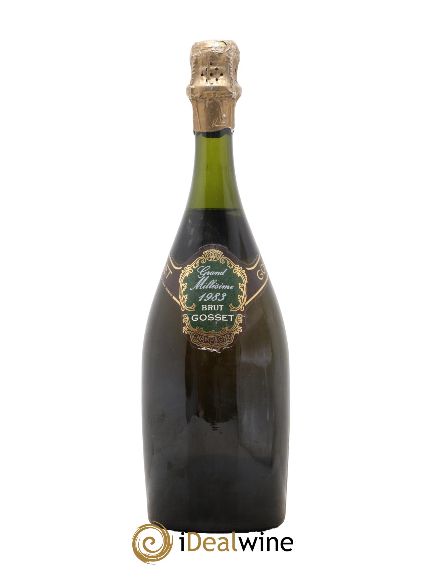 Champagne Brut Gosset 1983 - Lot of 1 bottle - 0