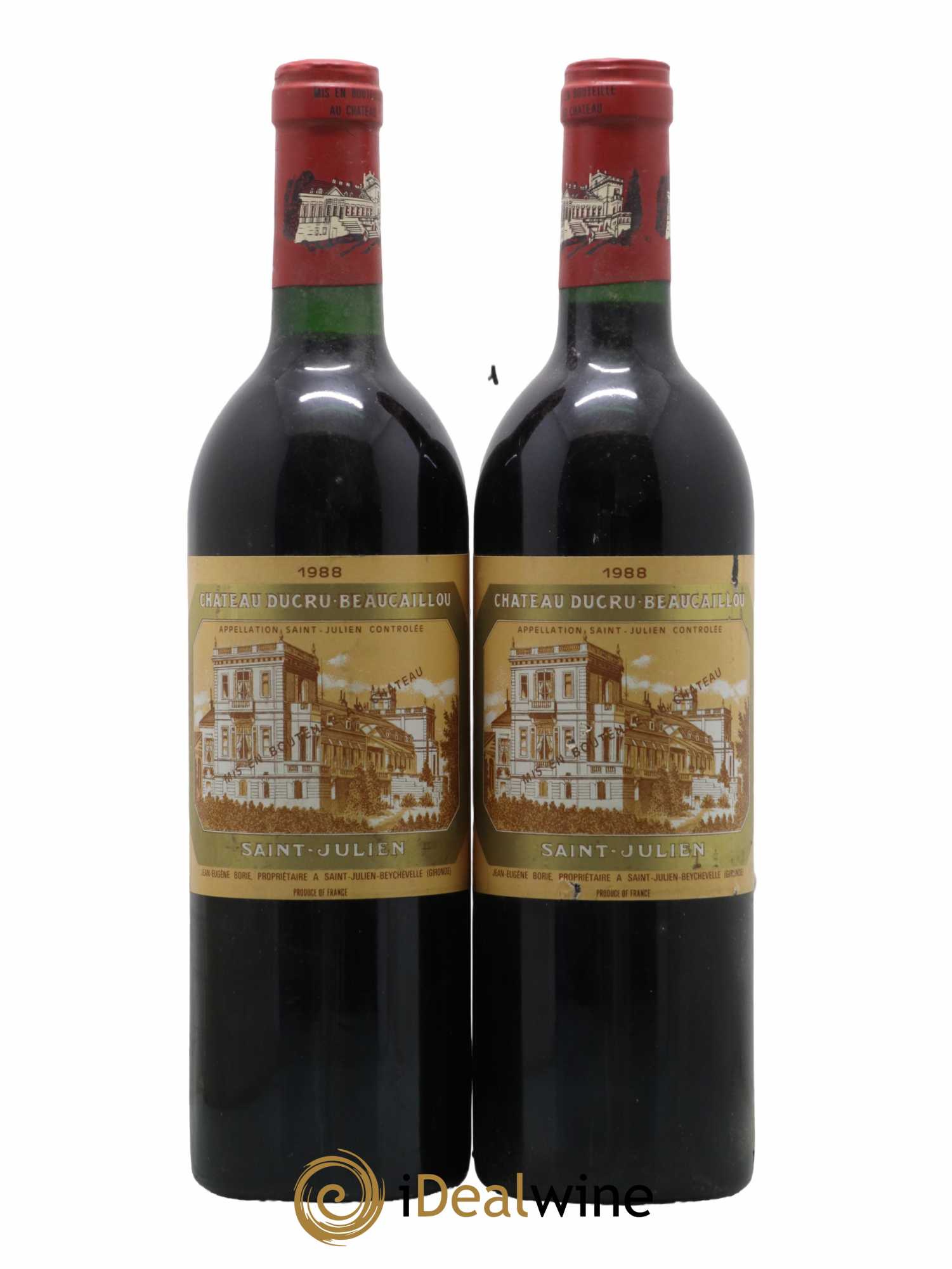 Château Ducru Beaucaillou 2ème Grand Cru Classé  1988 - Lot de 2 bouteilles - 0