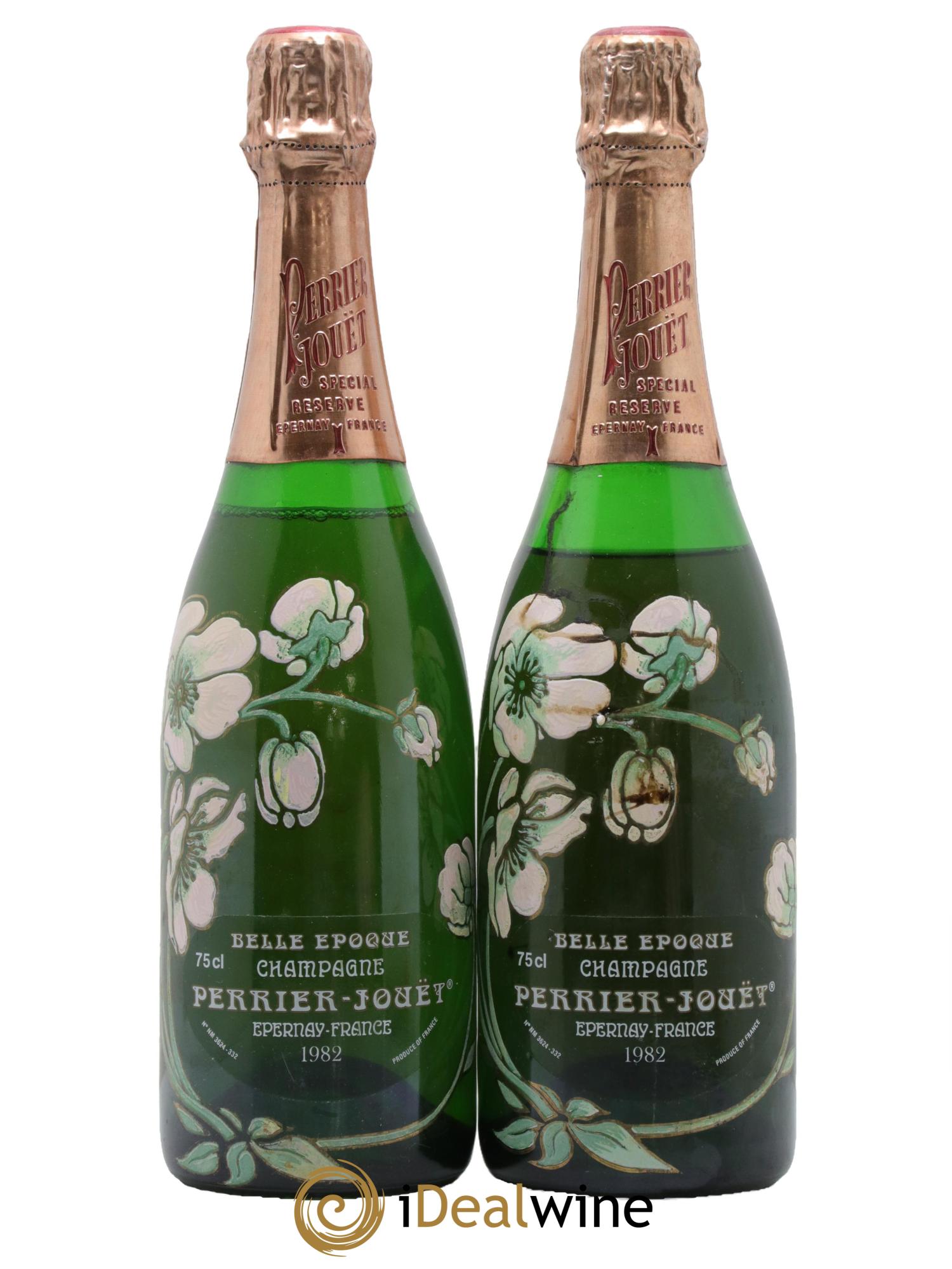 Cuvée Belle Epoque Perrier-Jouët 1982 - Lot of 2 bottles - 0