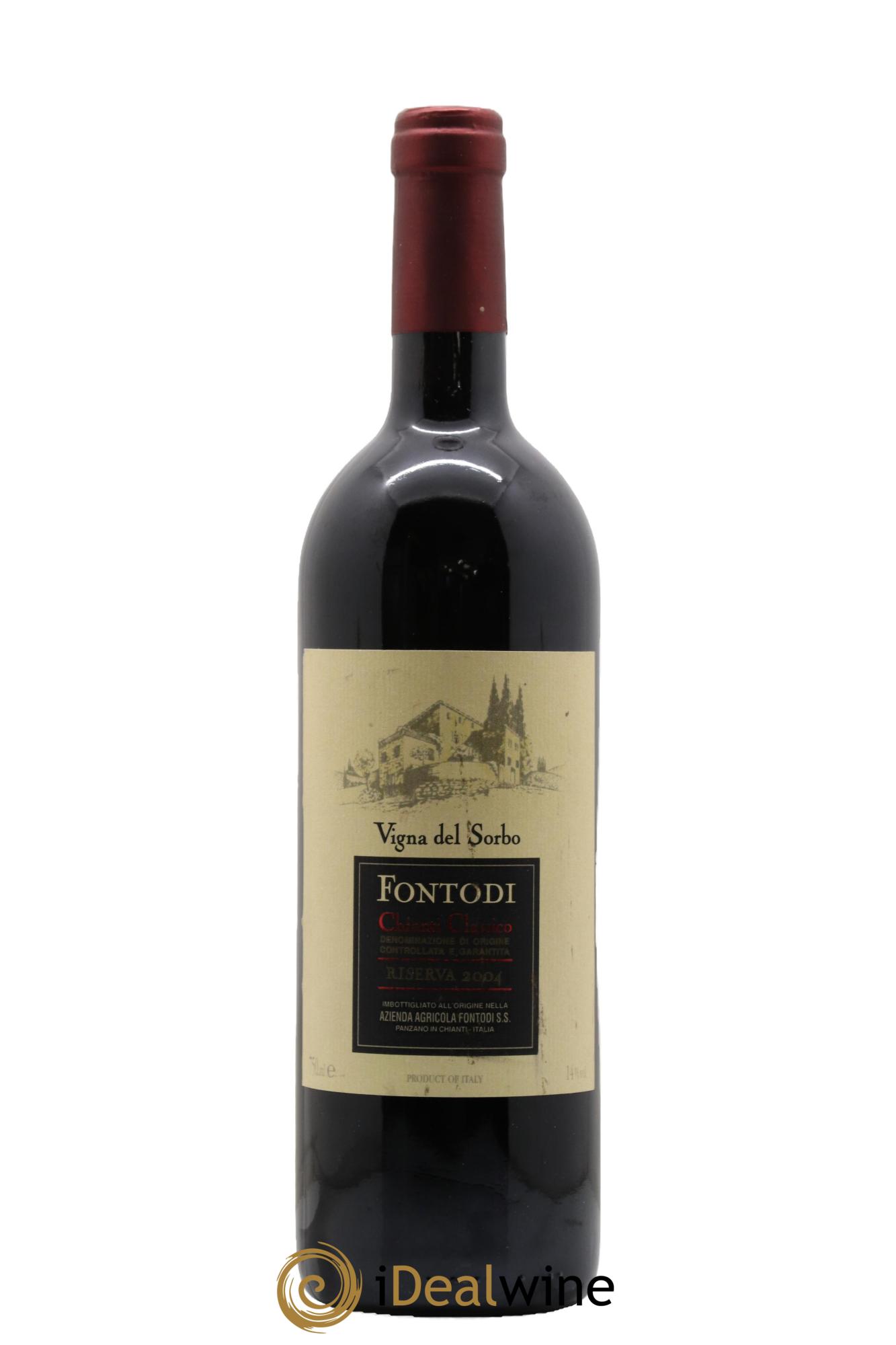 Chianti Classico DOCG Vigna Del Sorbo Fontodi Riserva 2004 - Posten von 1 Flasche - 0