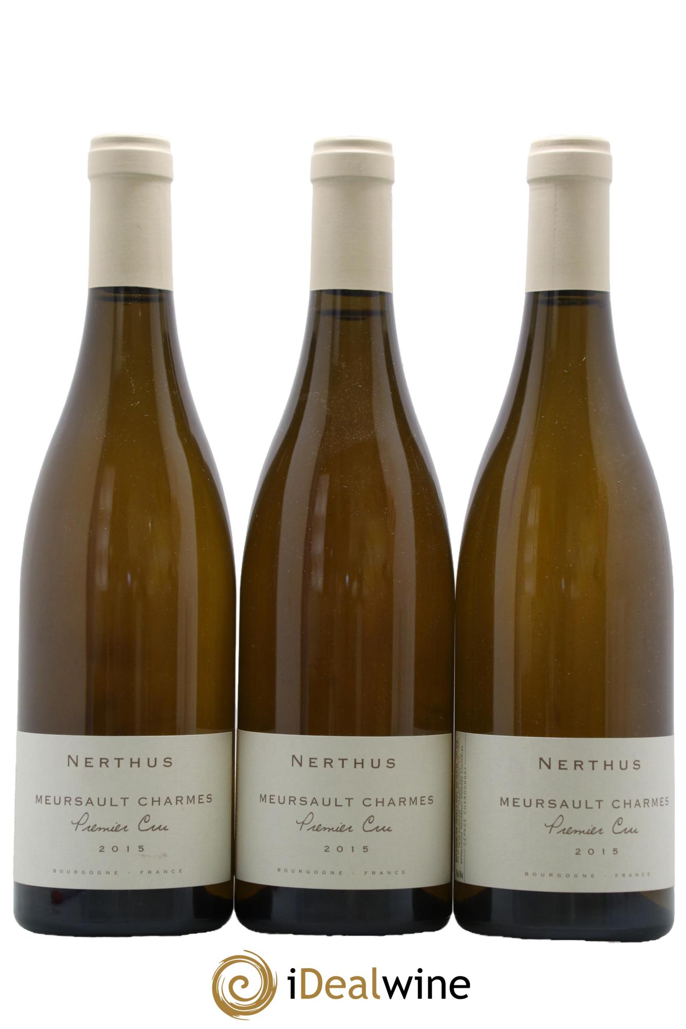 Meursault 1er Cru Charmes Domaine Nerthus 2015 - Lot of 3 bottles - 0