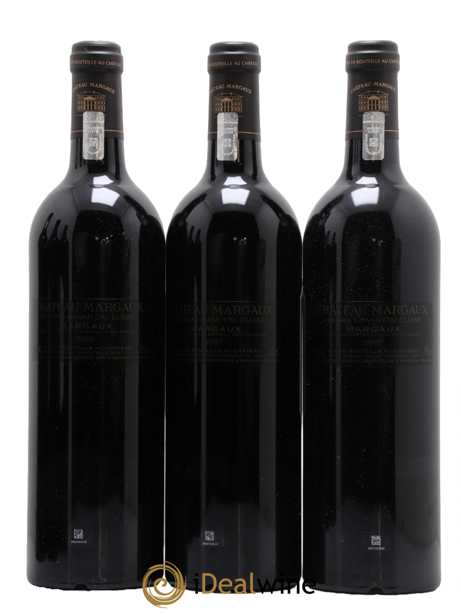 Château Margaux 1er Grand Cru Classé 2020 - Lot de 6 bouteilles - 4