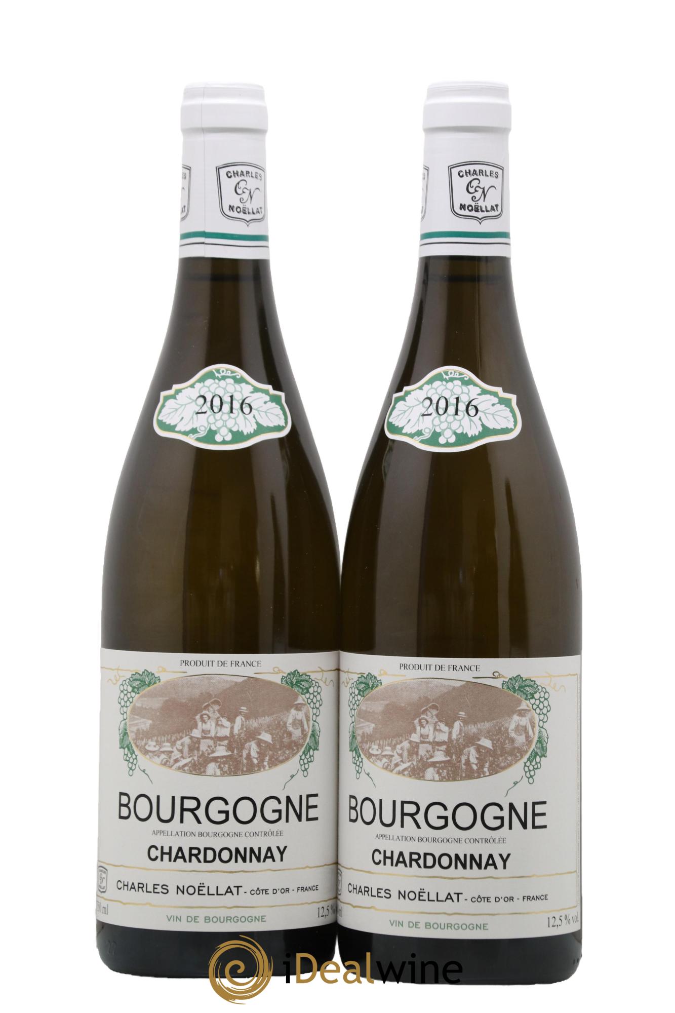 Bourgogne Chardonnay Domaine Charles Noellat 2016 - Lot de 2 bouteilles - 0