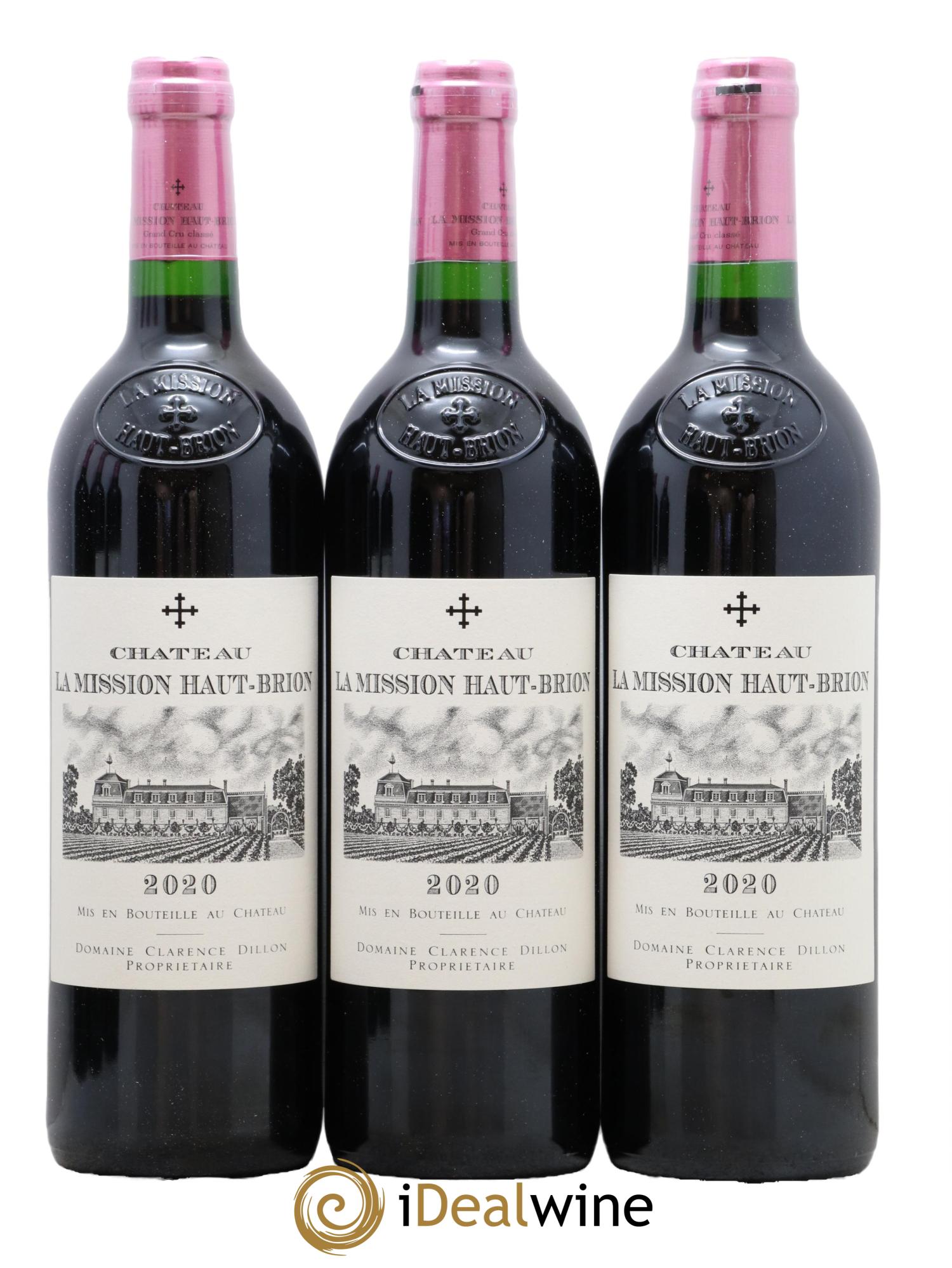 Château la Mission Haut-Brion Cru Classé de Graves 2020 - Lotto di 6 bottiglie - 1