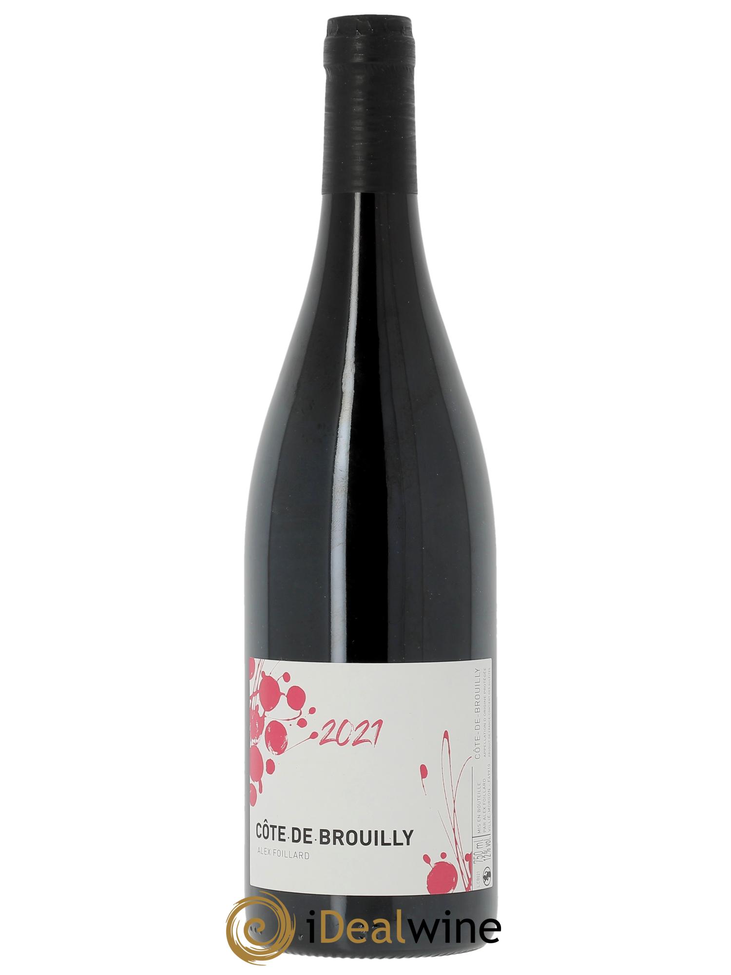 Côte de Brouilly Alex Foillard  2021 - Posten von 1 Flasche - 0