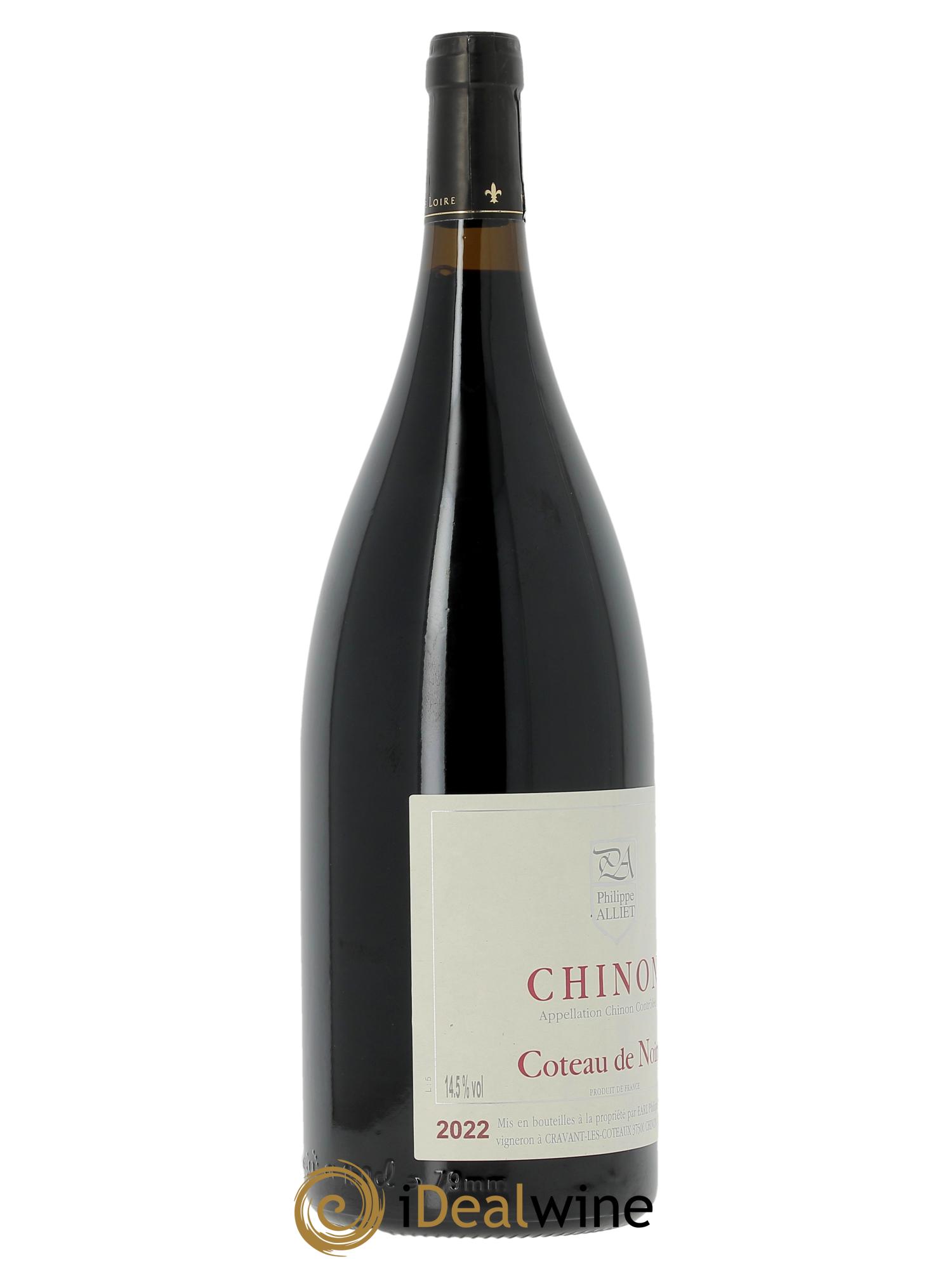 Chinon Coteau de Noiré Philippe Alliet  2022 - Lot of 1 magnum - 1