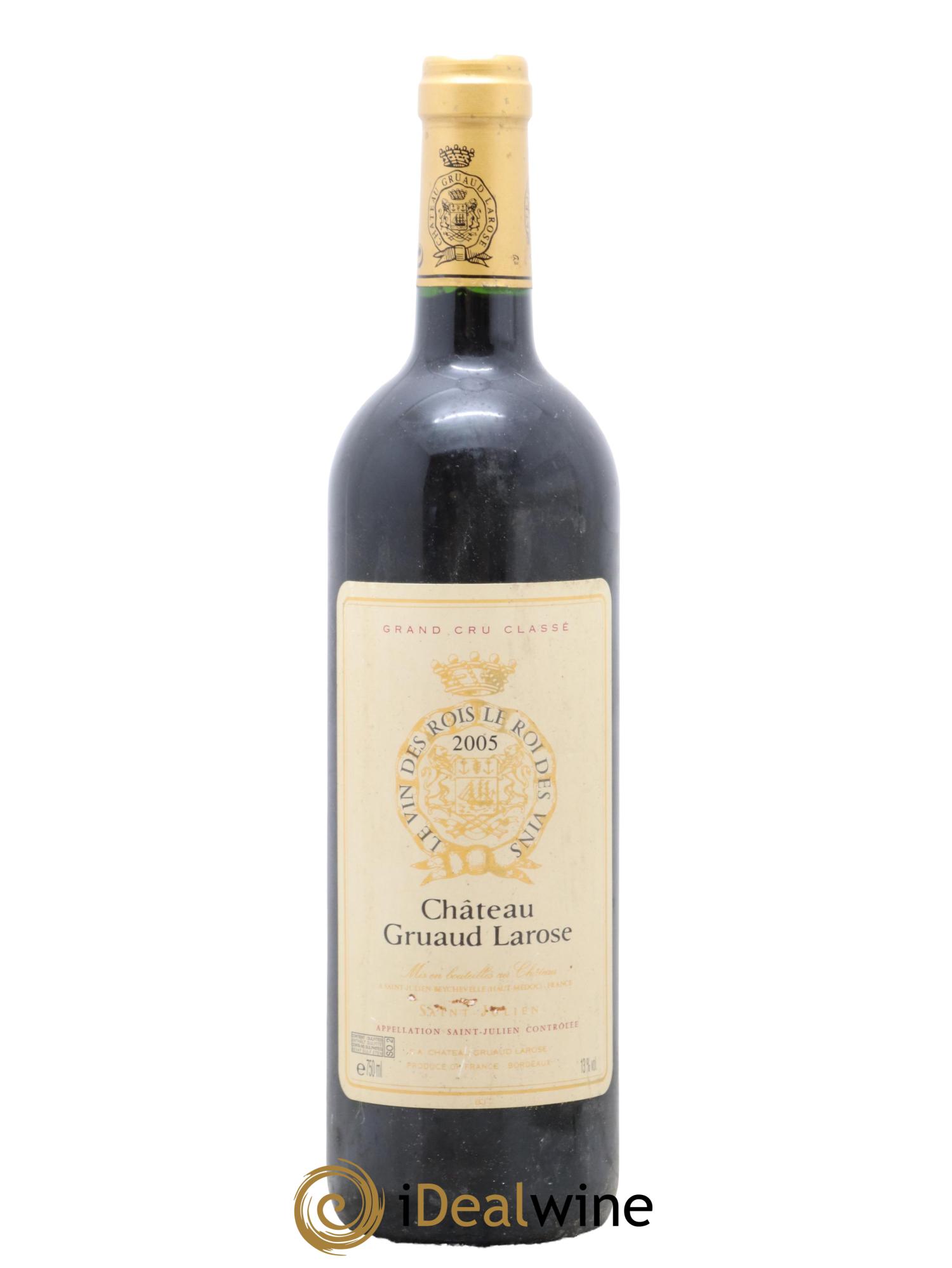 Château Gruaud Larose 2ème Grand Cru Classé  2005 - Lot de 1 bouteille - 0