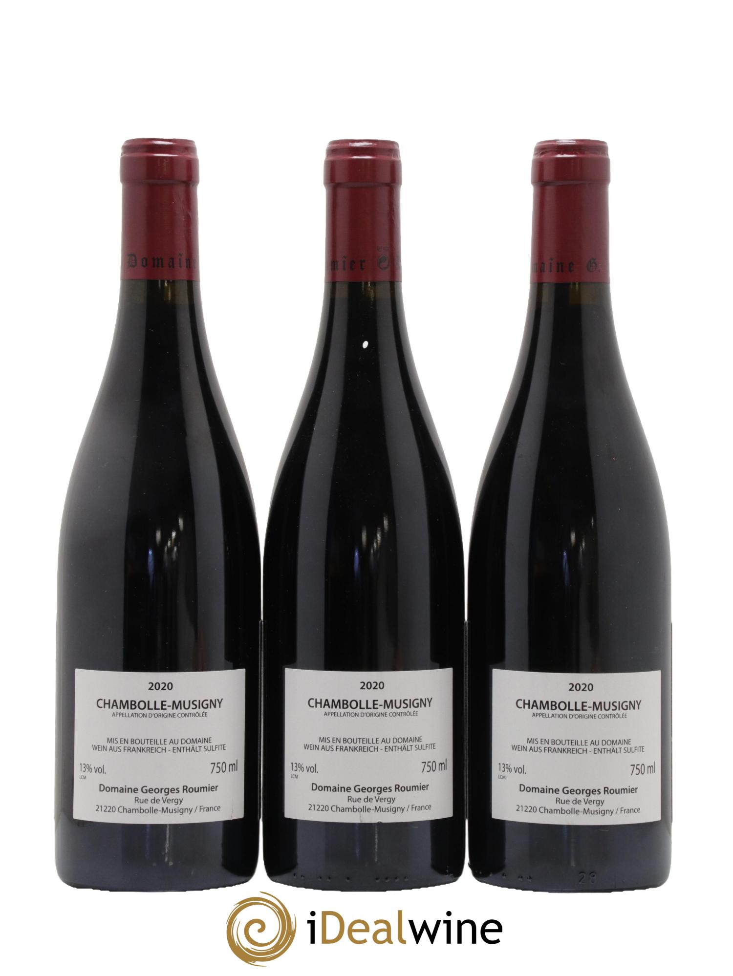 Chambolle-Musigny Georges Roumier (Domaine) 2020 - Lot de 3 bouteilles - 1