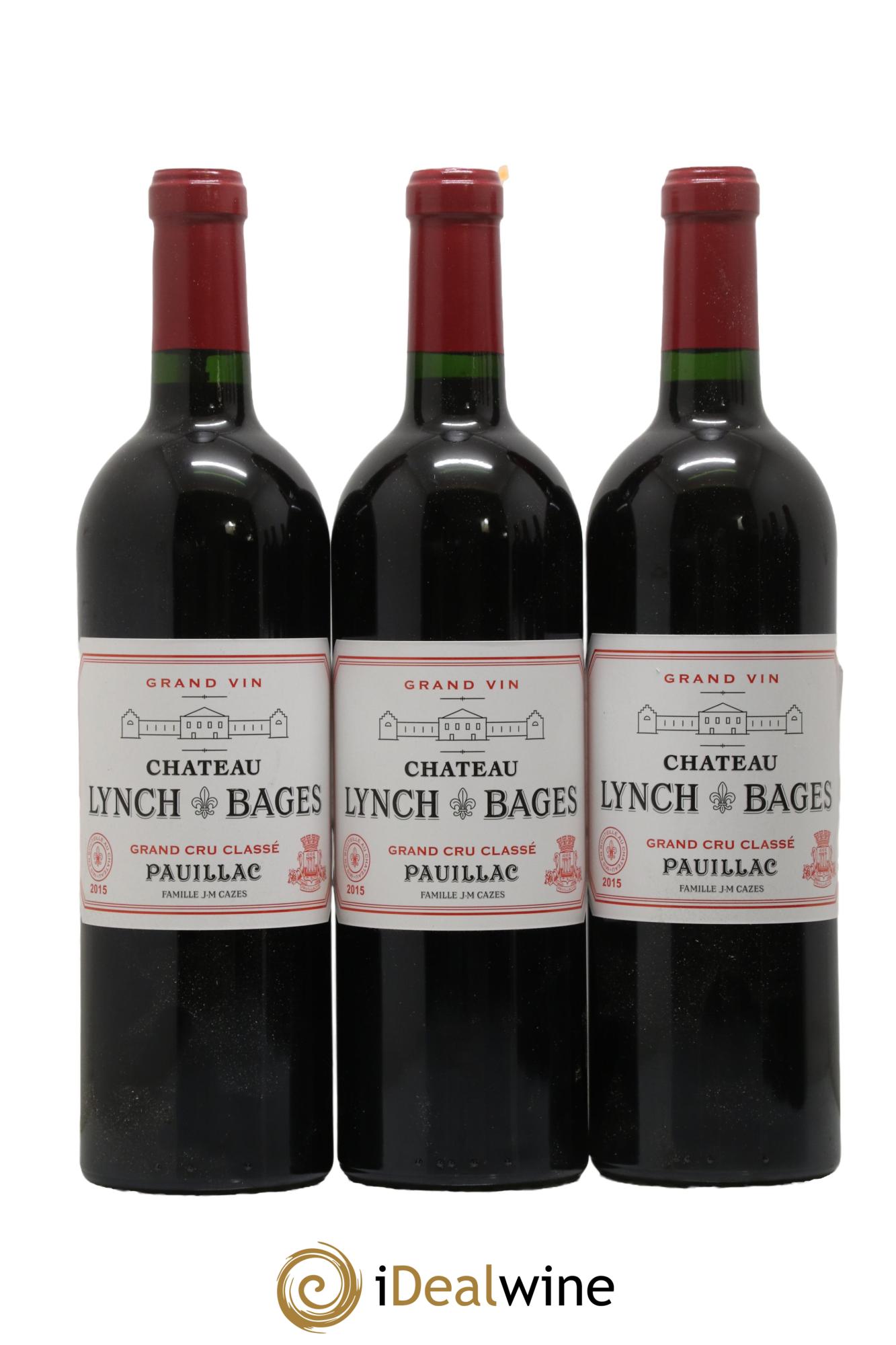 Château Lynch Bages 5ème Grand Cru Classé 2015 - Posten von 6 Flaschen - 2