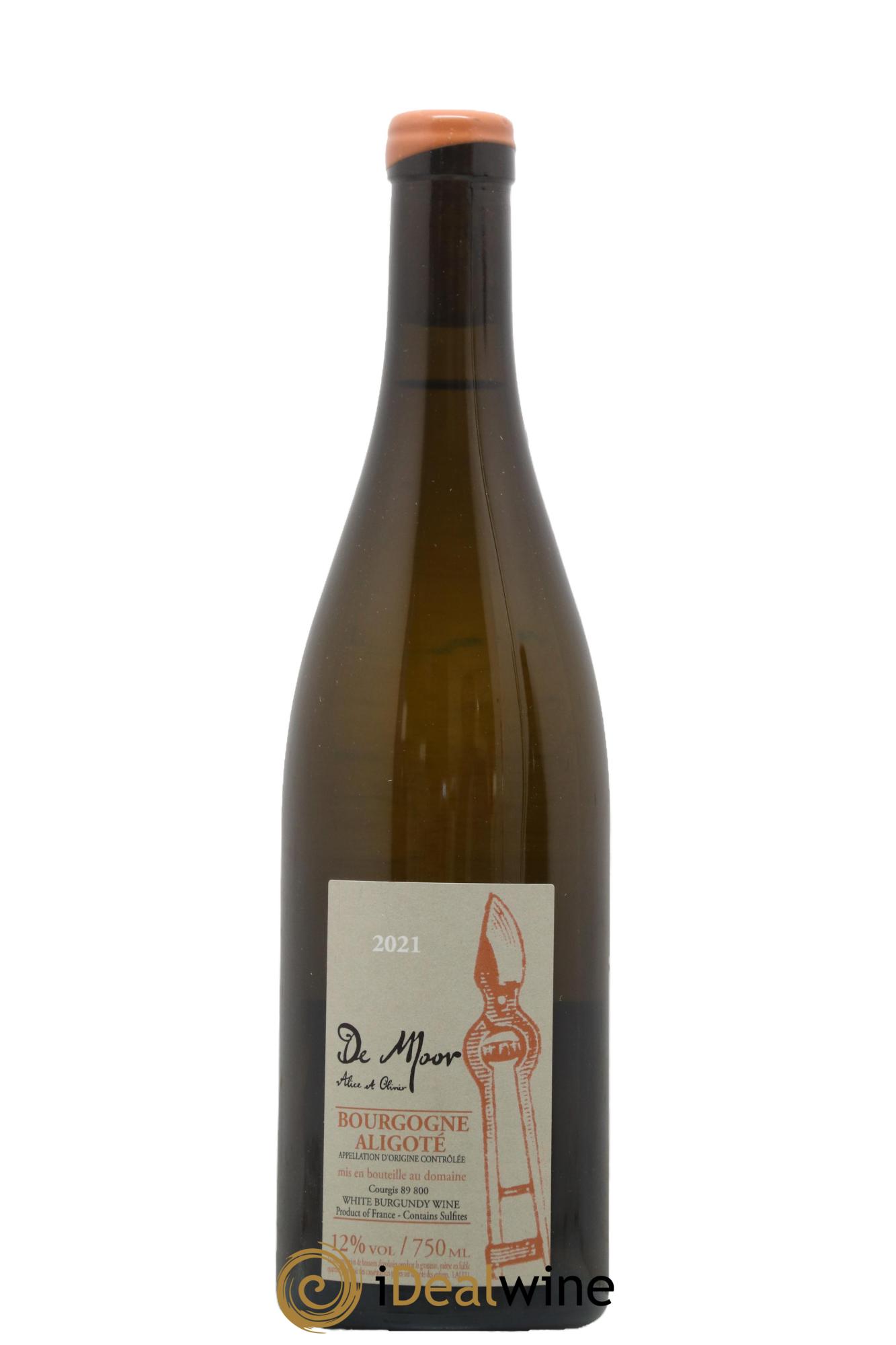 Bourgogne Aligoté Alice et Olivier De Moor 2021 - Lot de 1 bouteille - 0